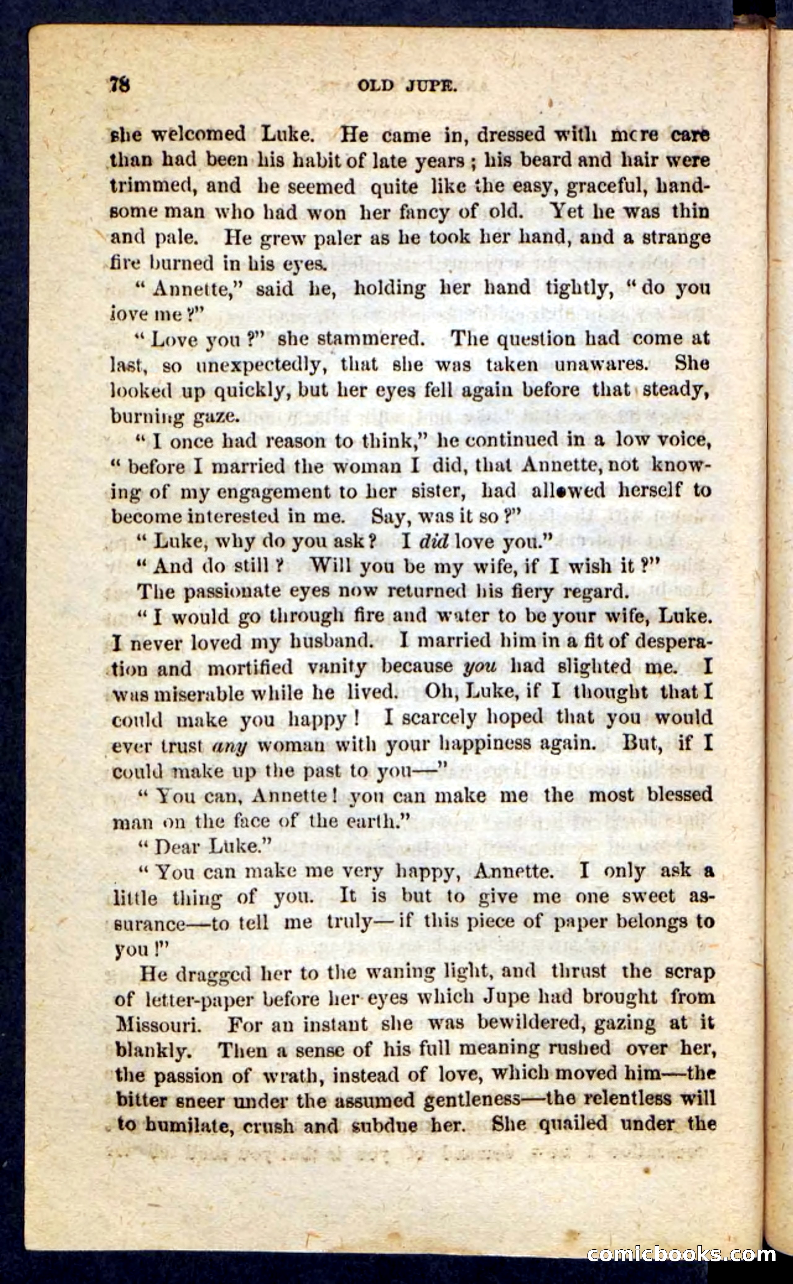 Beadle's Pocket Novels No. 190: Old Jupe — page 74 of 100
