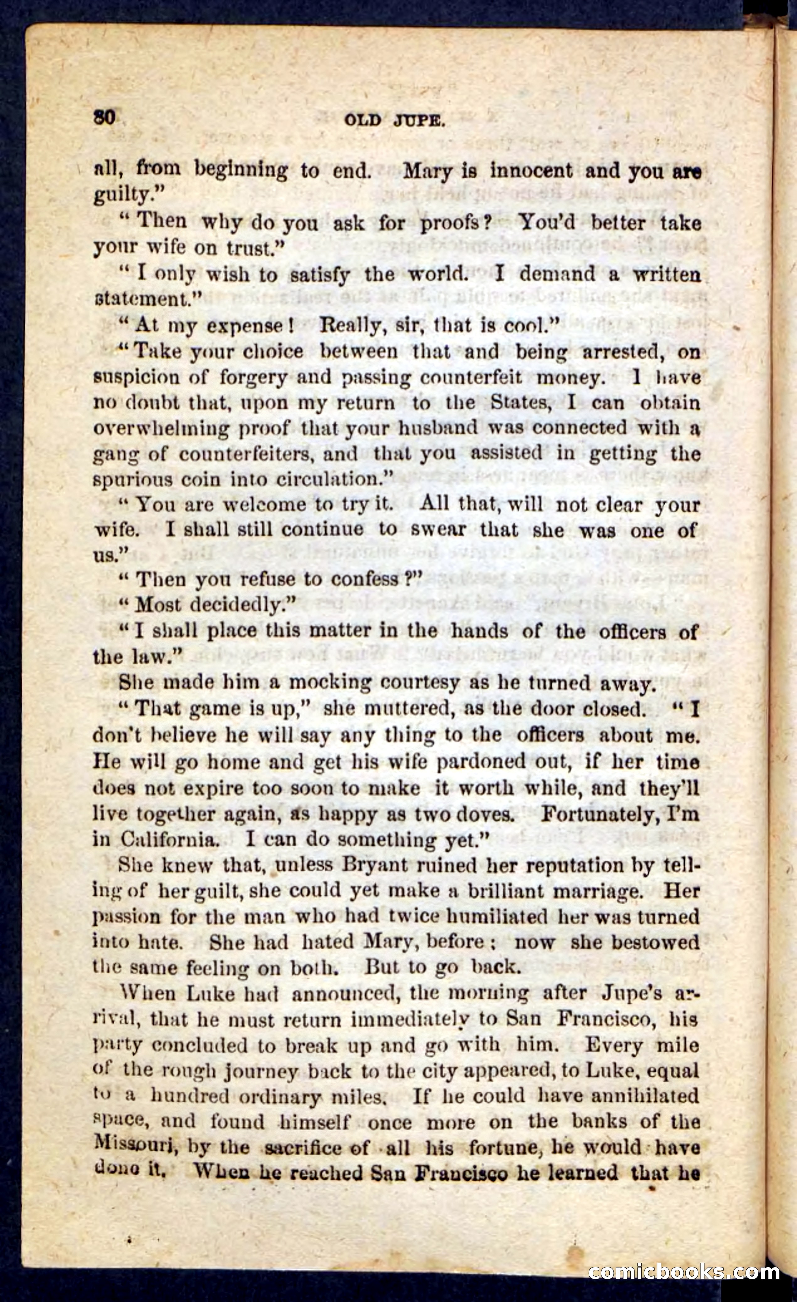 Beadle's Pocket Novels No. 190: Old Jupe — page 76 of 100