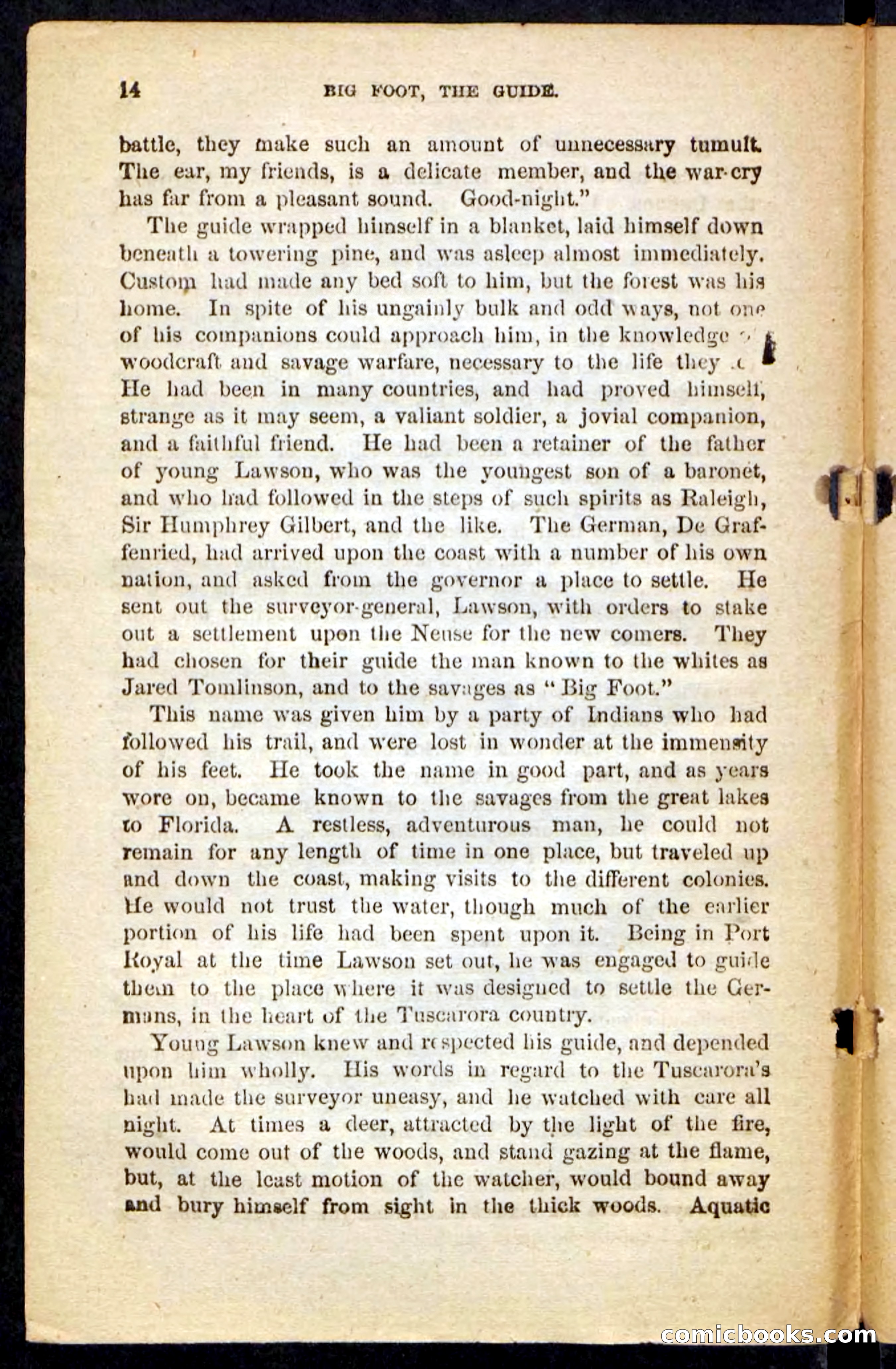 Big Foot, the Guide — page 10 of 100