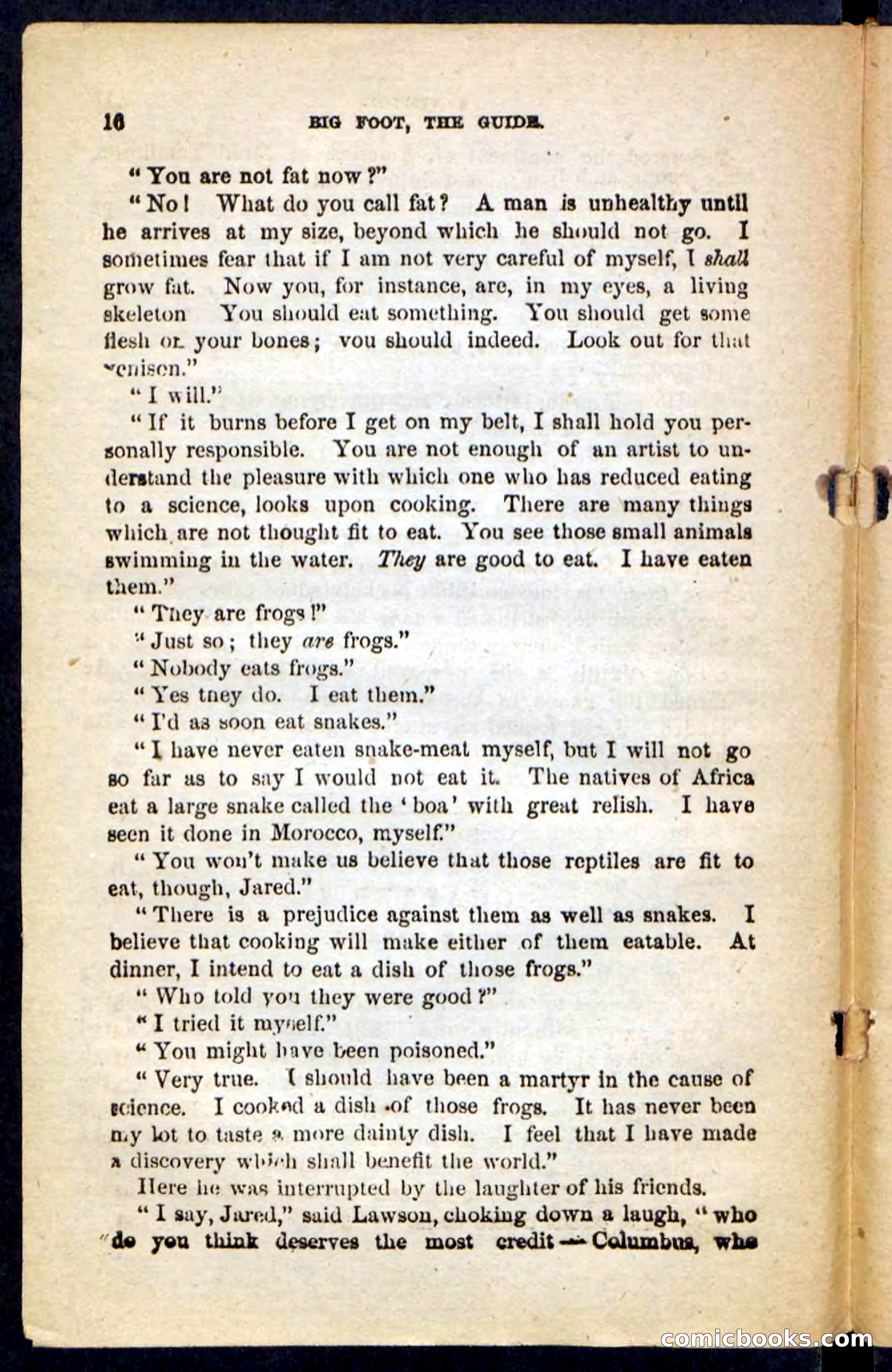 Big Foot, the Guide — page 12 of 100