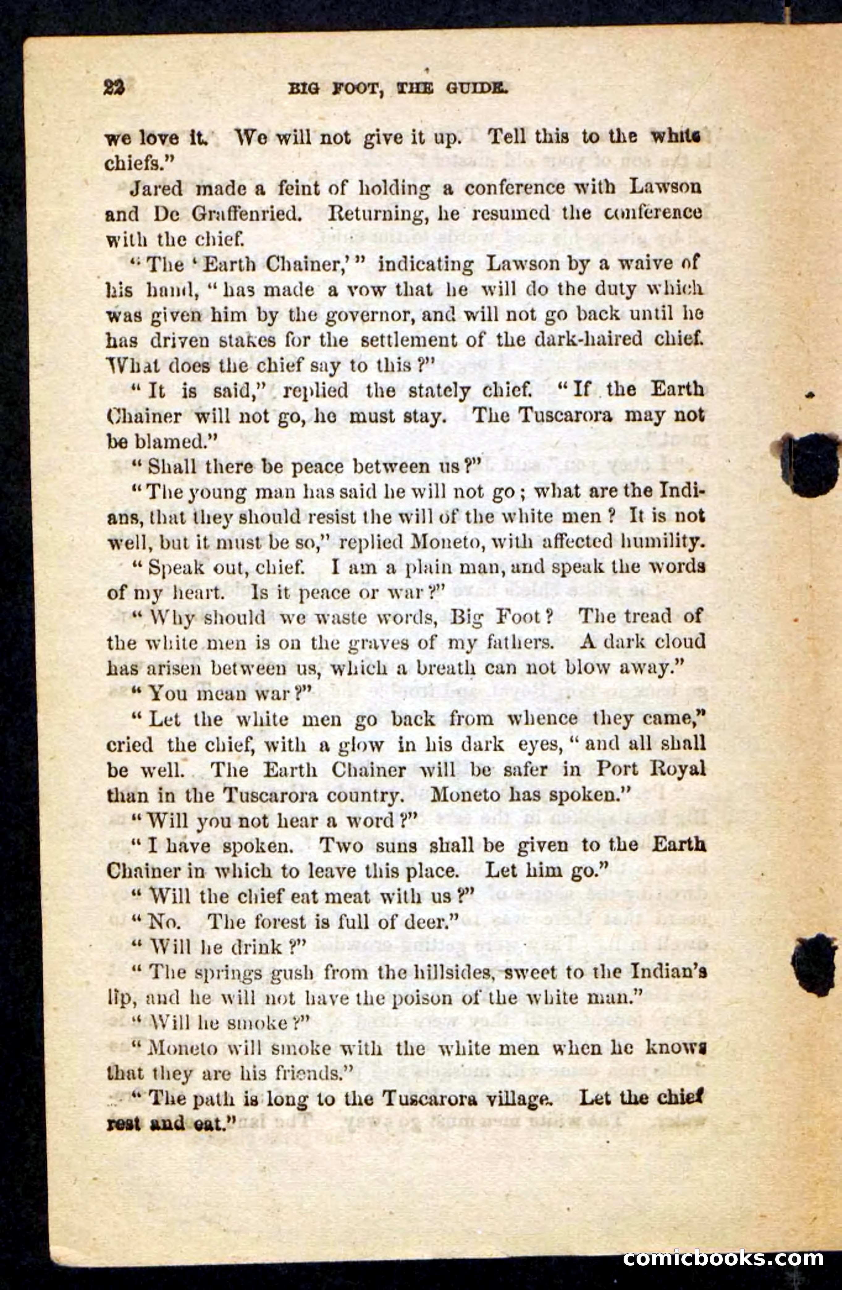 Big Foot, the Guide — page 18 of 100