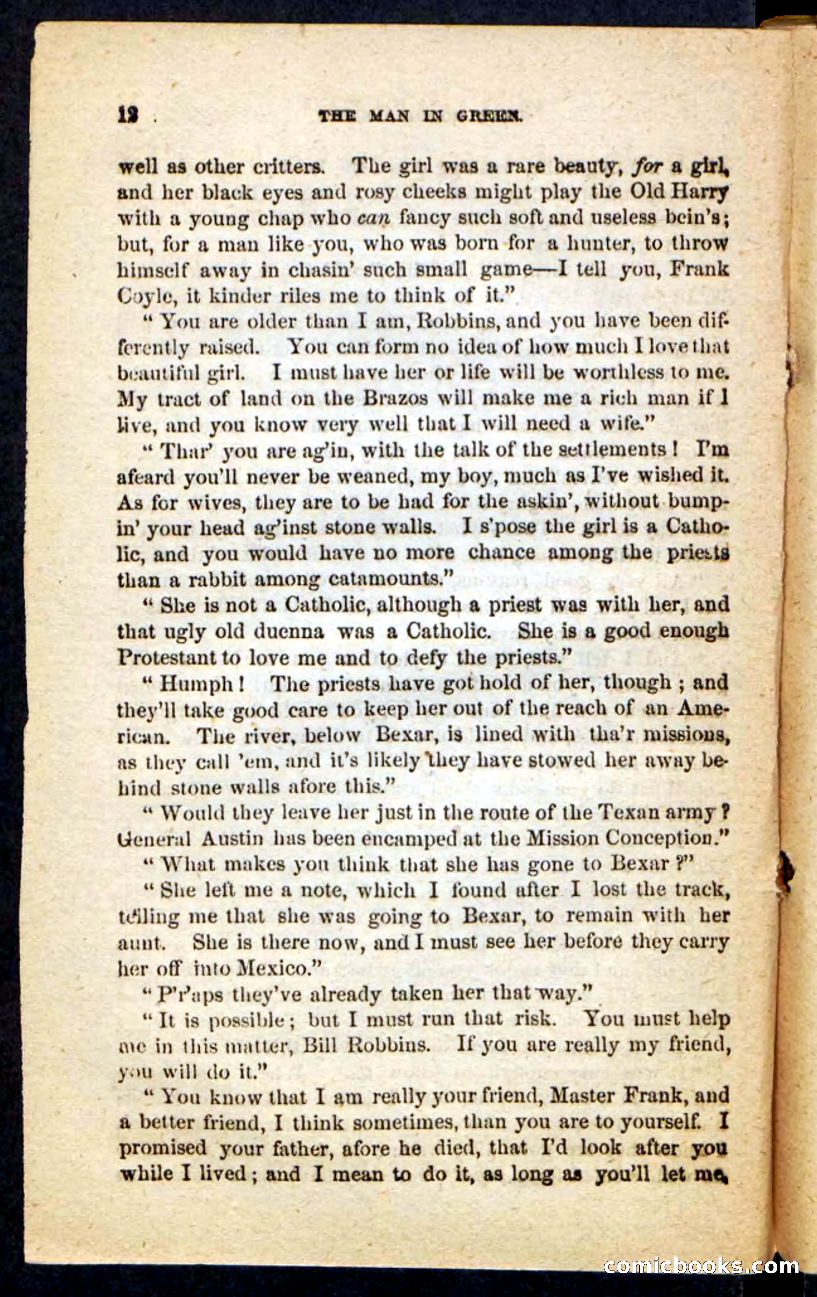 The Man in Green — page 8 of 100