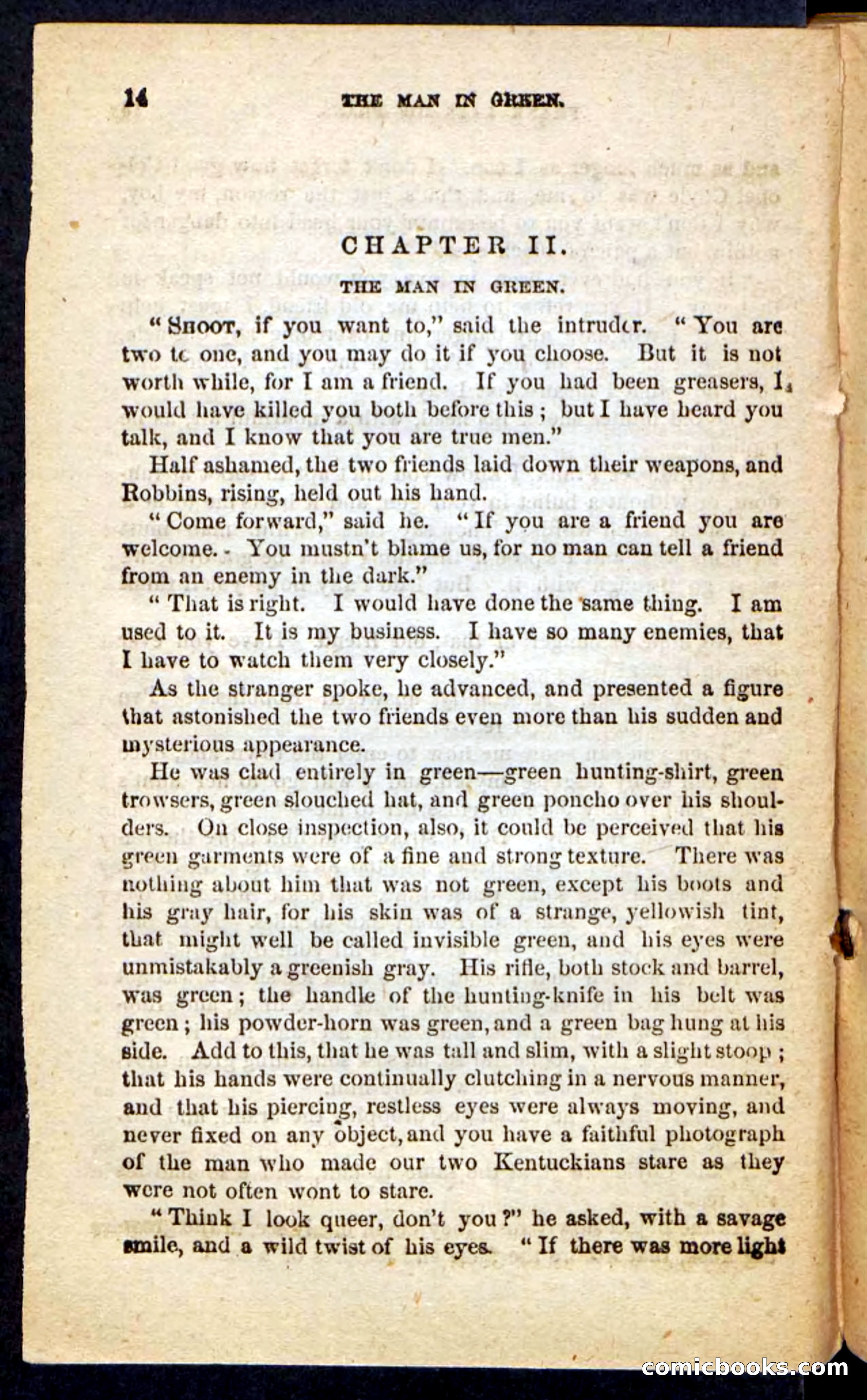 The Man in Green — page 10 of 100