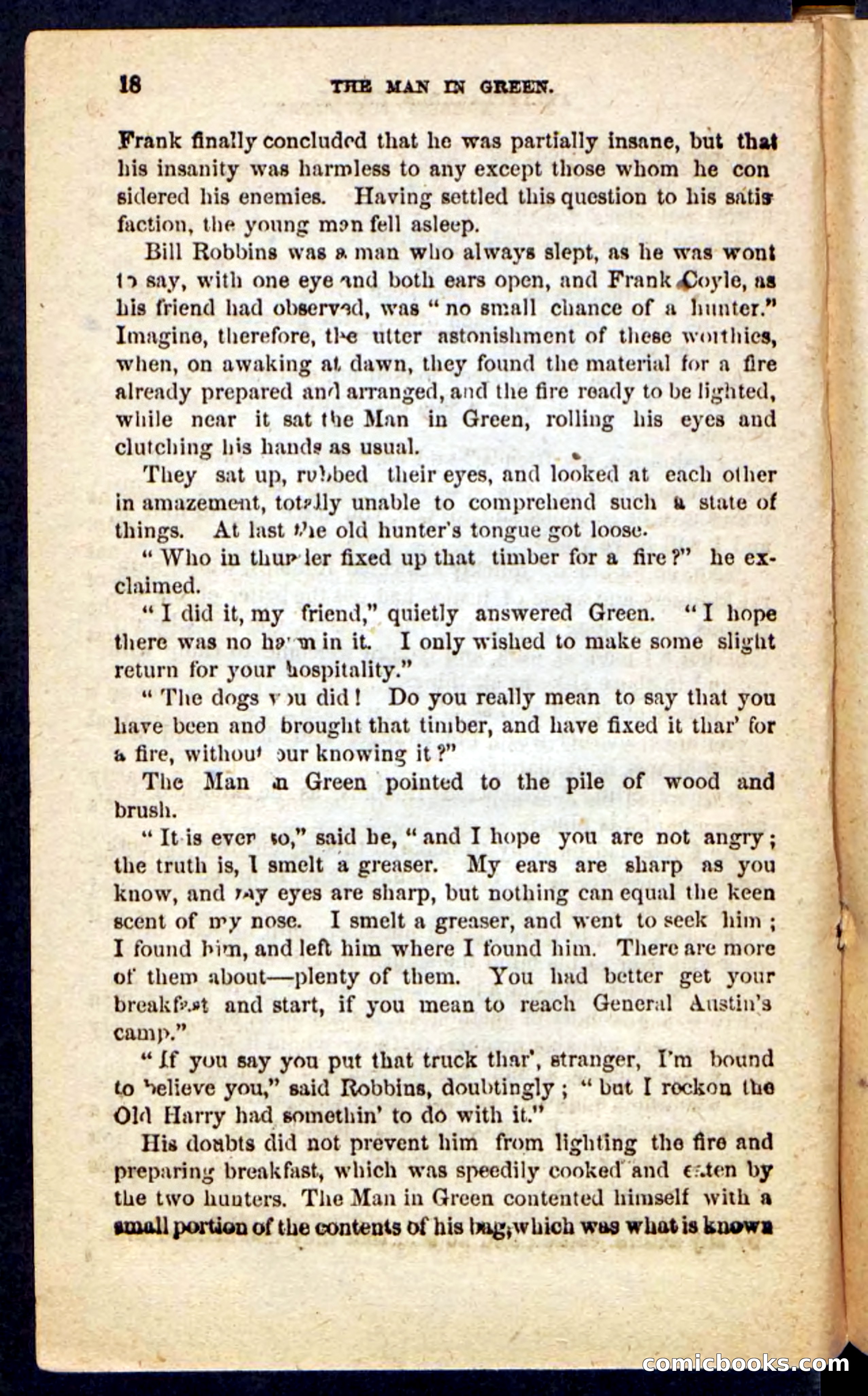 The Man in Green — page 14 of 100