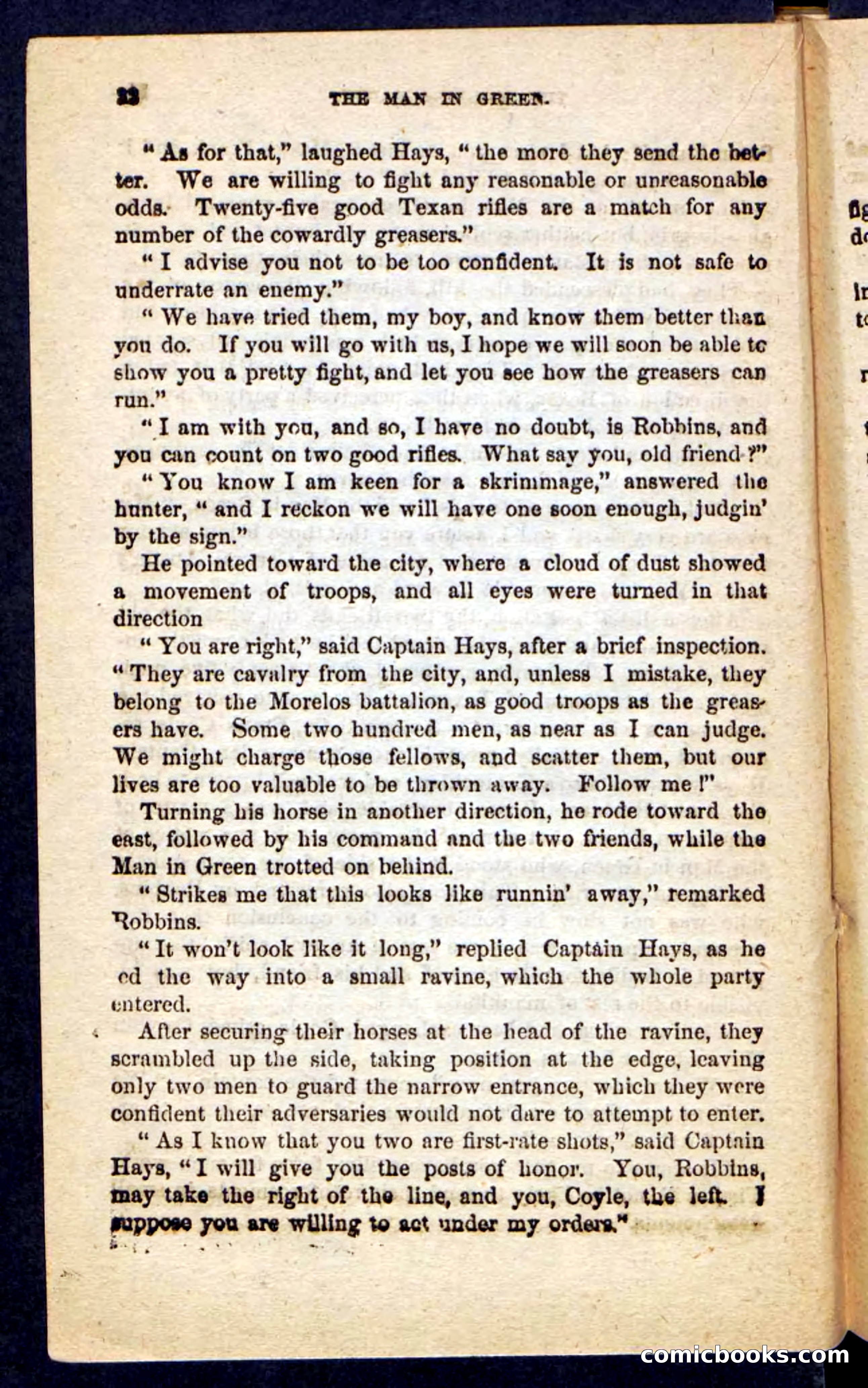 The Man in Green — page 18 of 100