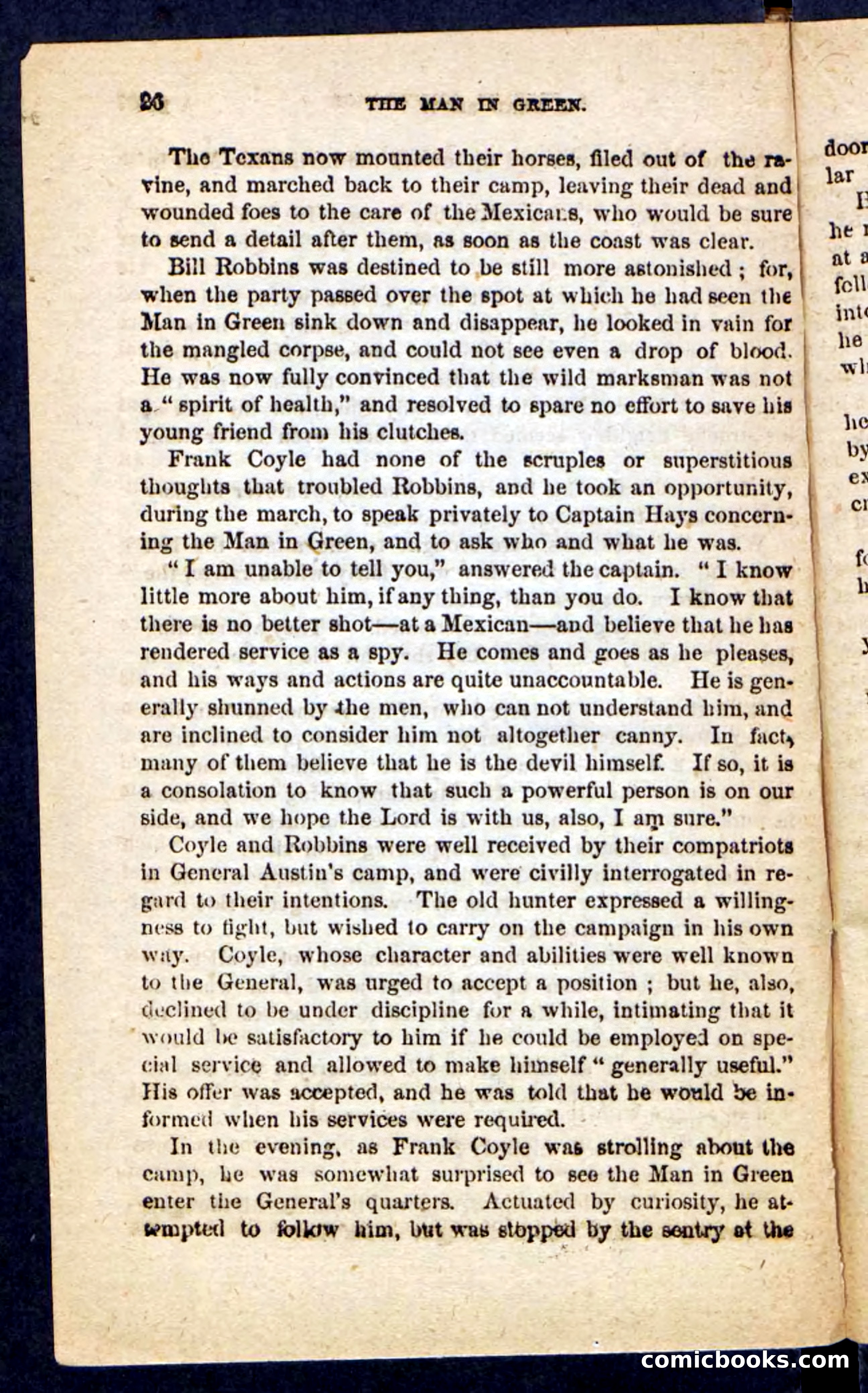 The Man in Green — page 22 of 100