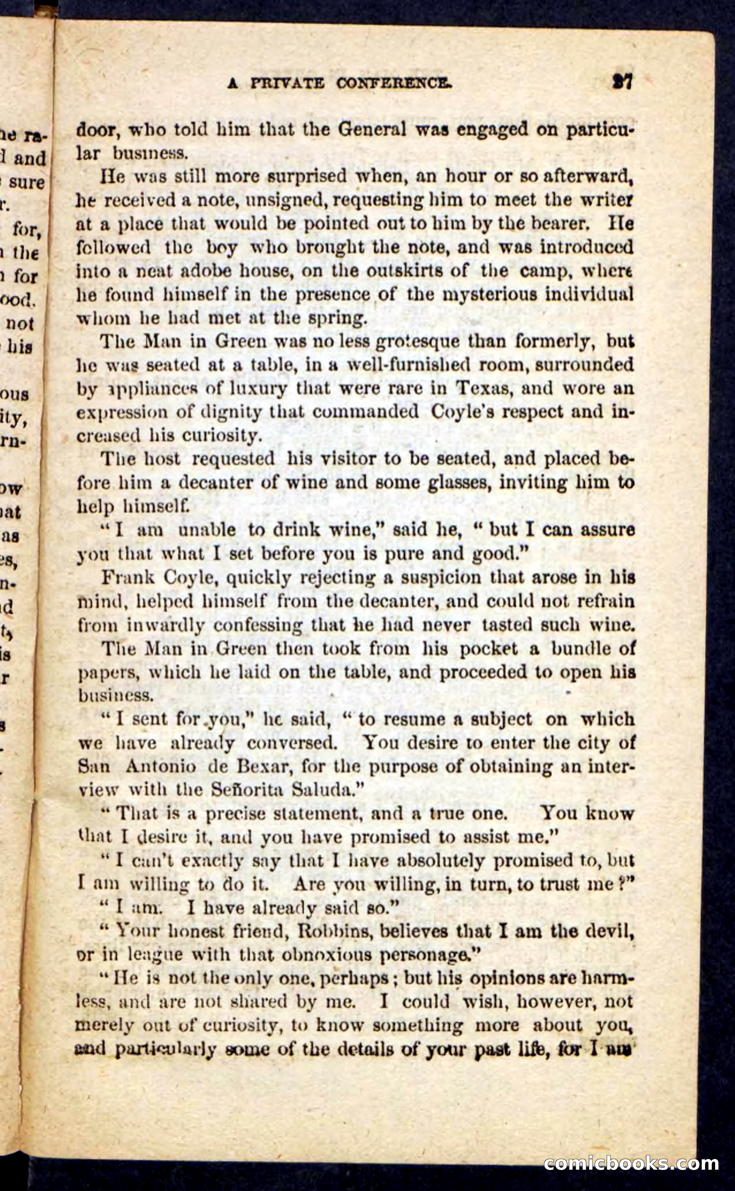 The Man in Green — page 23 of 100