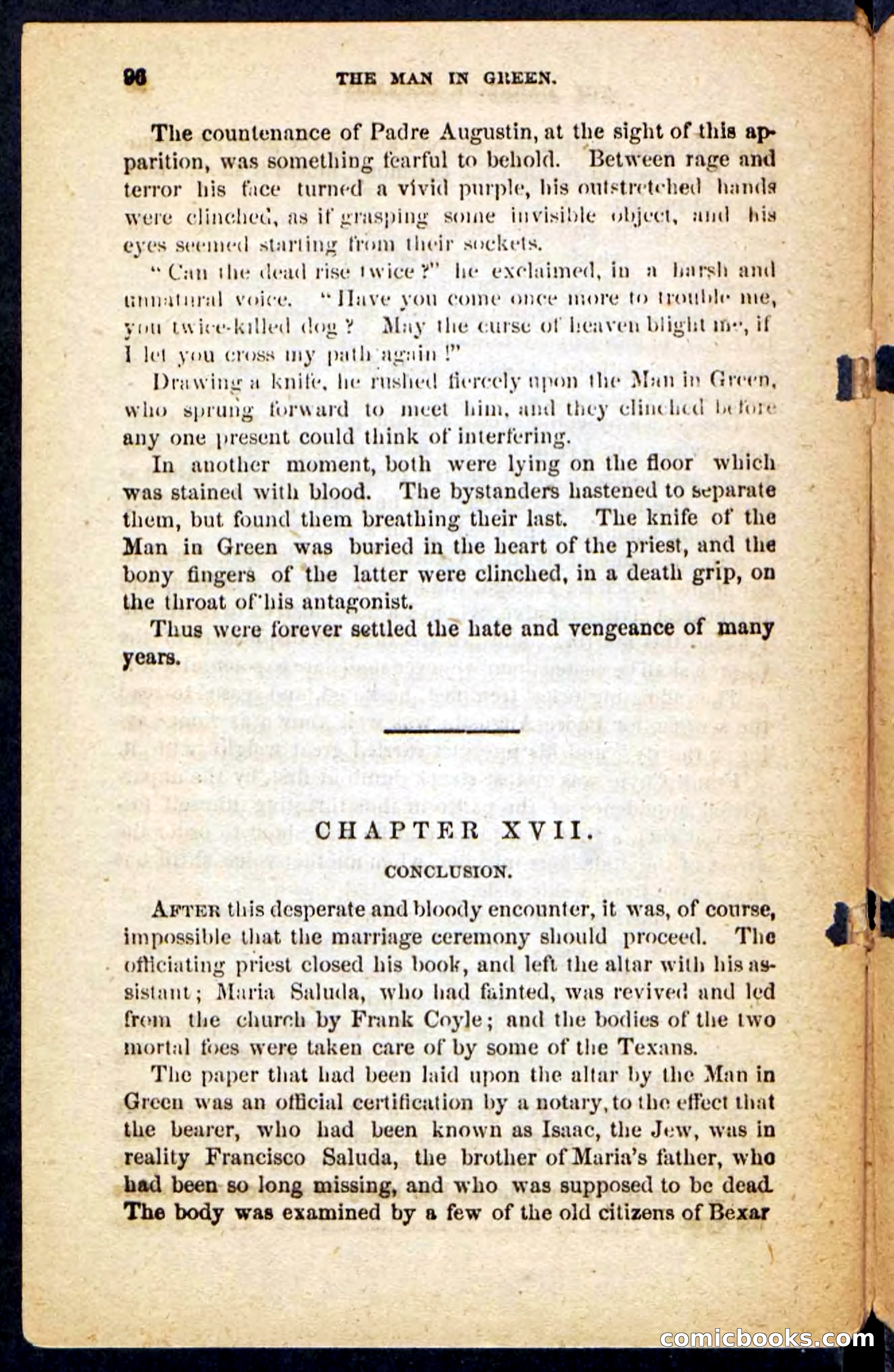 The Man in Green — page 92 of 100