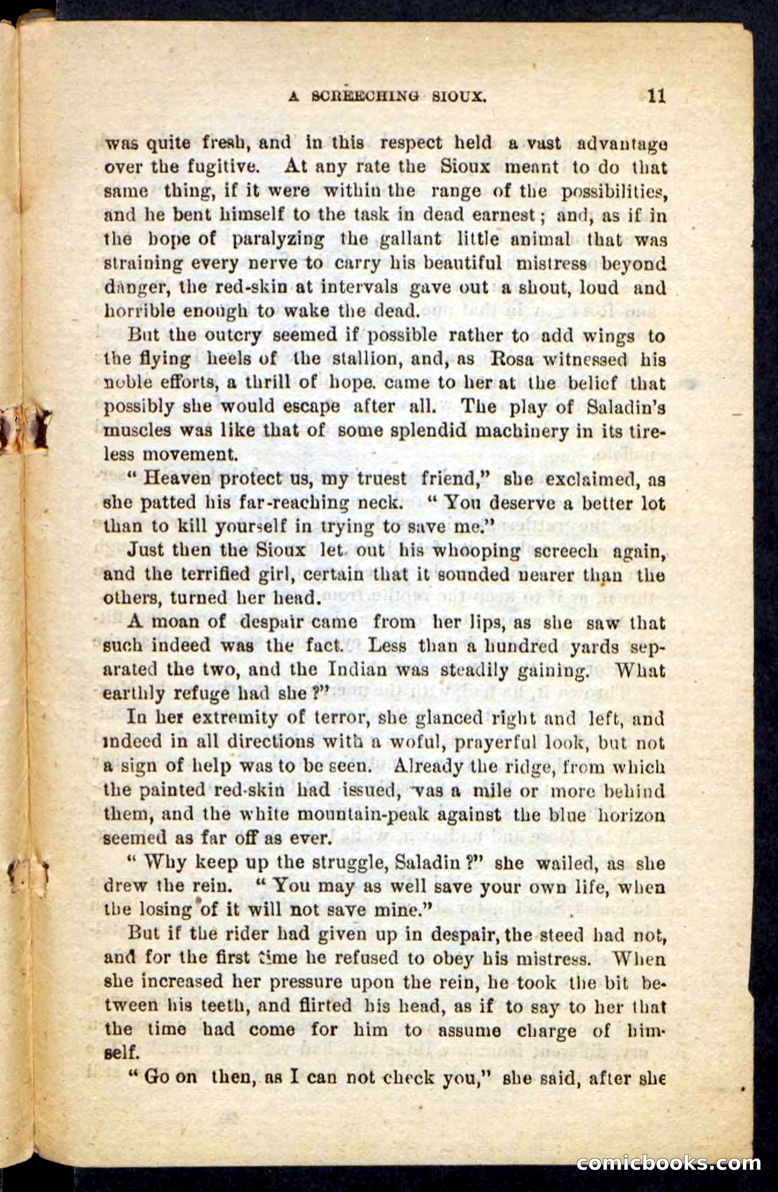 Beadle's Pocket Novels No. 196: Glass-Eye — page 7 of 100