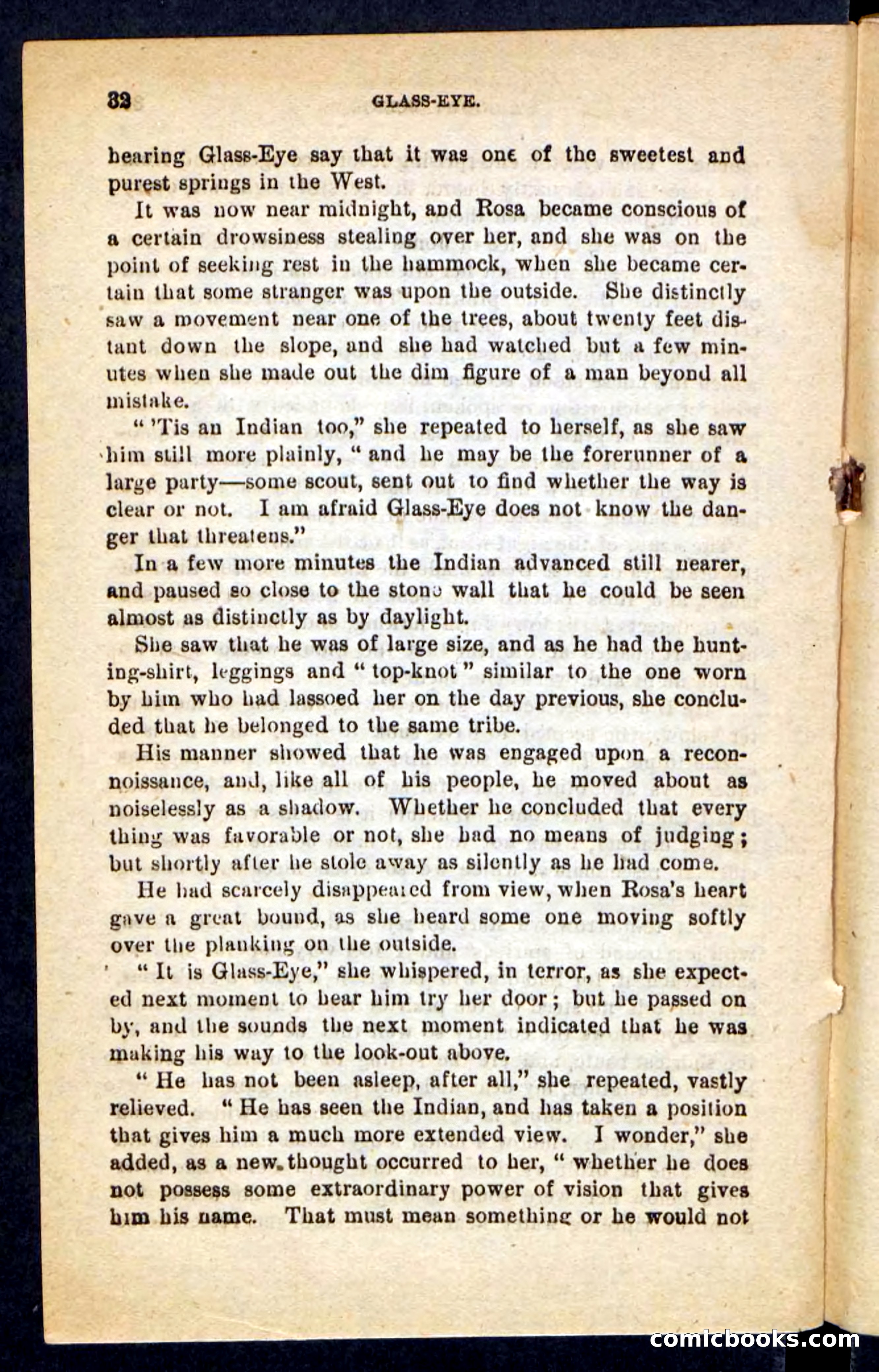 Beadle's Pocket Novels No. 196: Glass-Eye — page 28 of 100