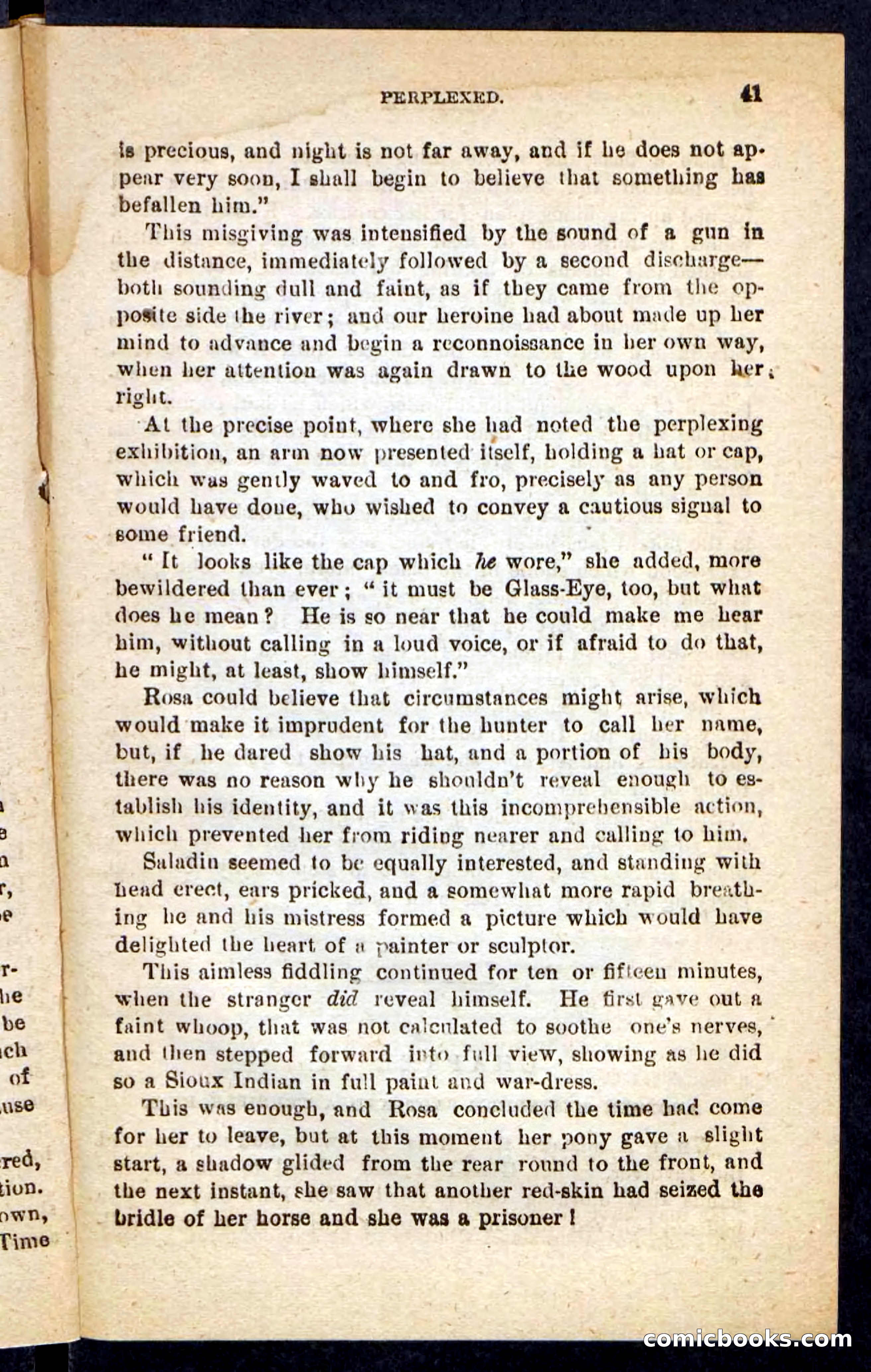 Beadle's Pocket Novels No. 196: Glass-Eye — page 37 of 100