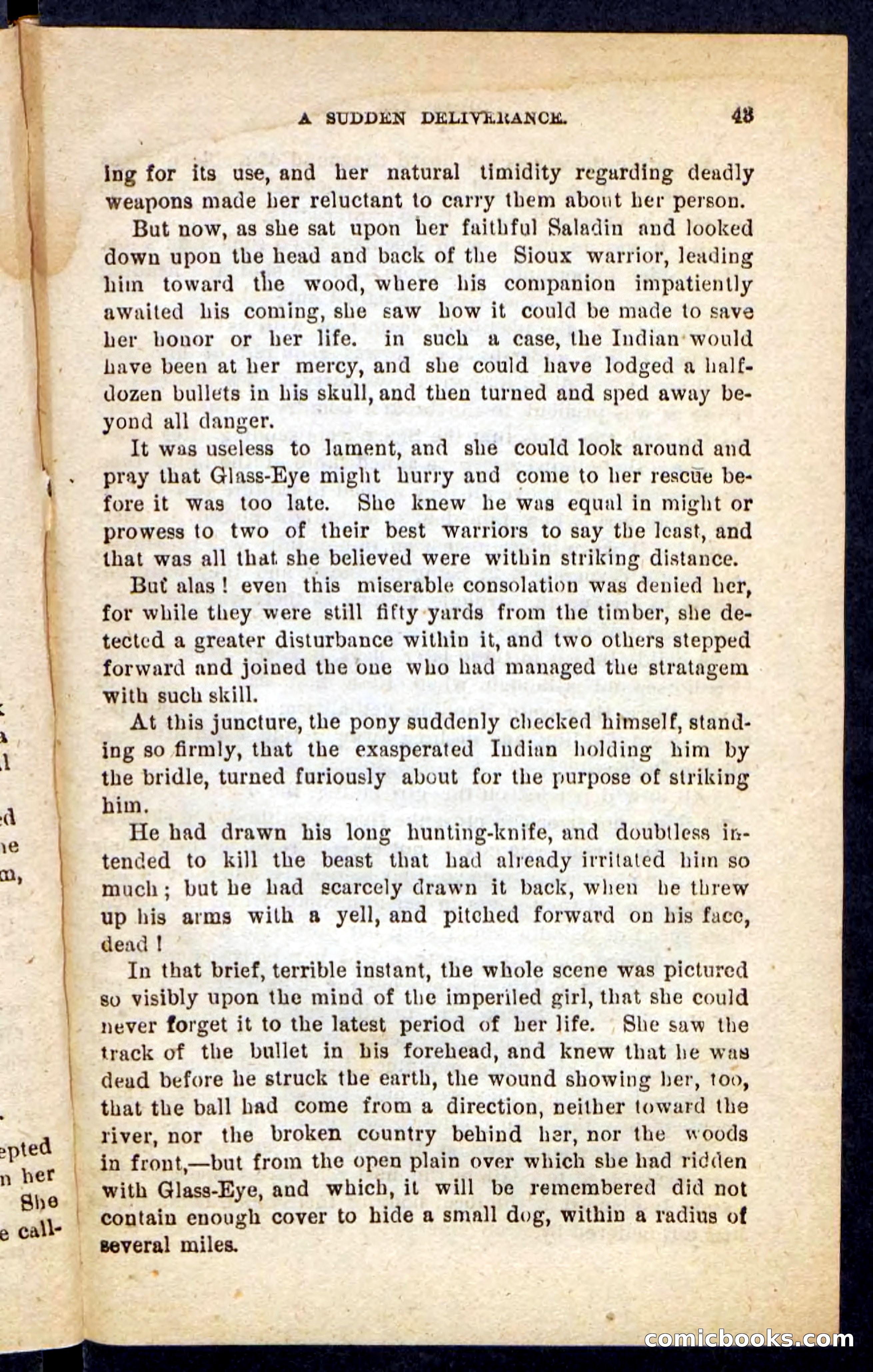 Beadle's Pocket Novels No. 196: Glass-Eye — page 39 of 100