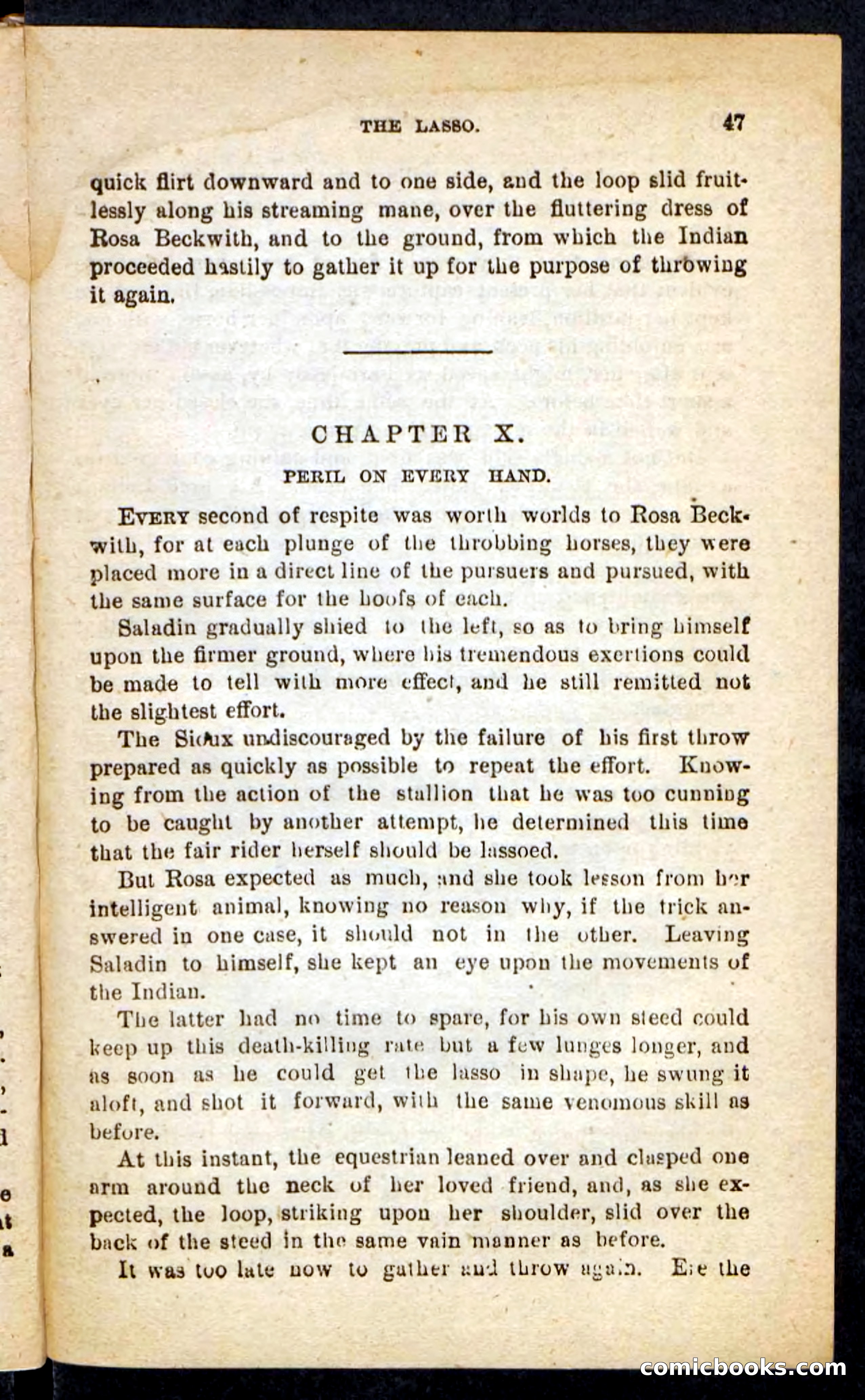 Beadle's Pocket Novels No. 196: Glass-Eye — page 43 of 100