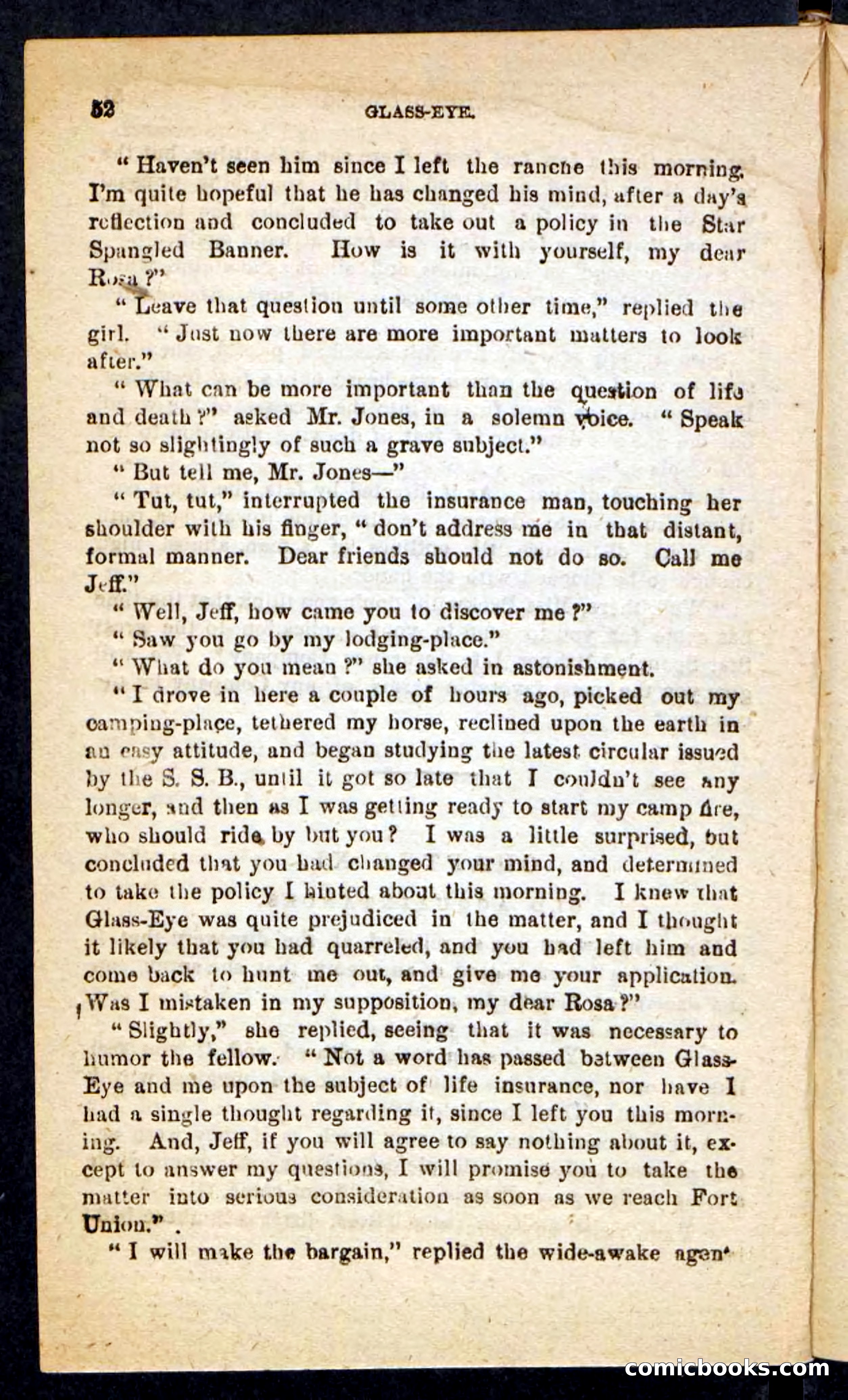 Beadle's Pocket Novels No. 196: Glass-Eye — page 48 of 100