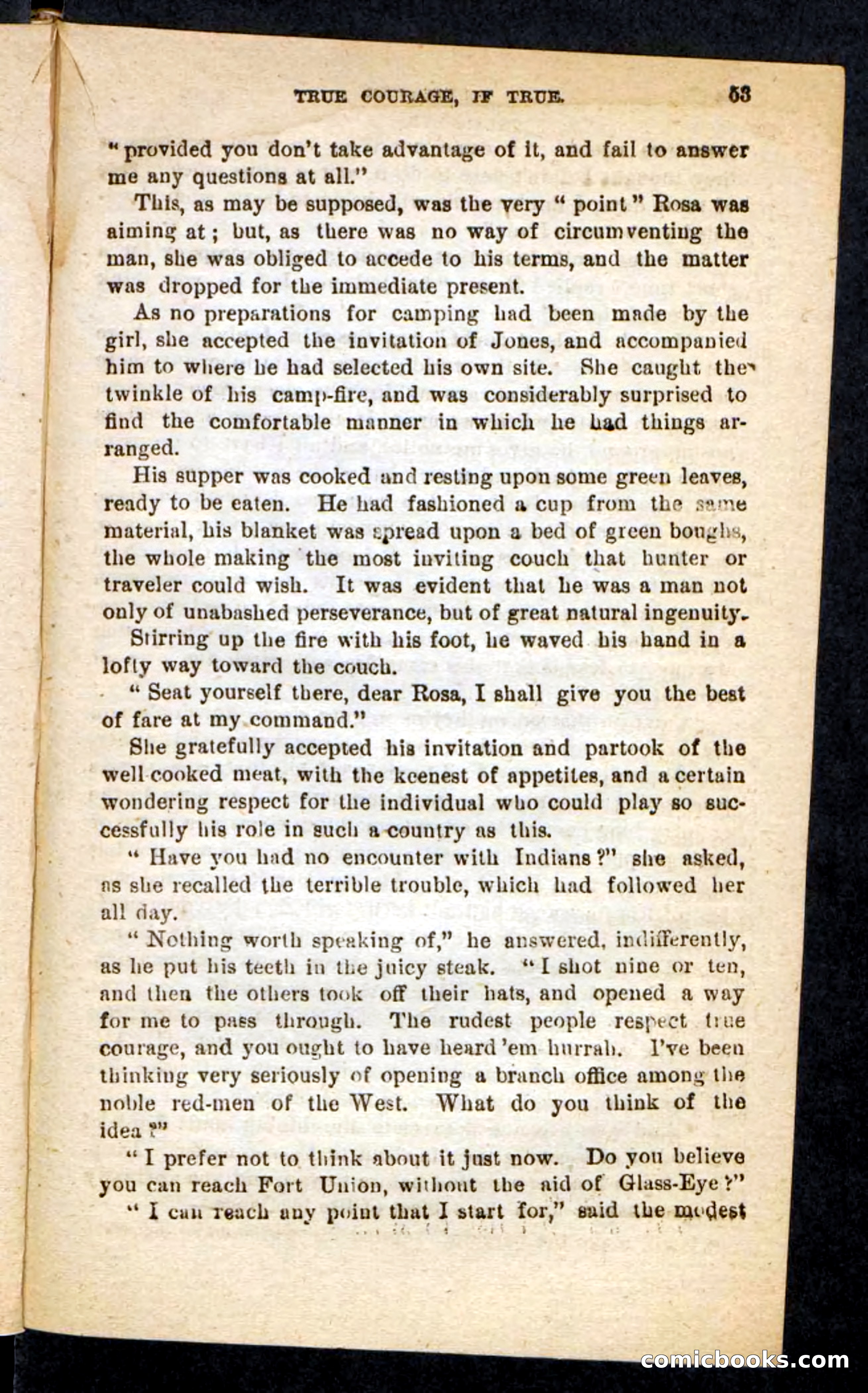 Beadle's Pocket Novels No. 196: Glass-Eye — page 49 of 100