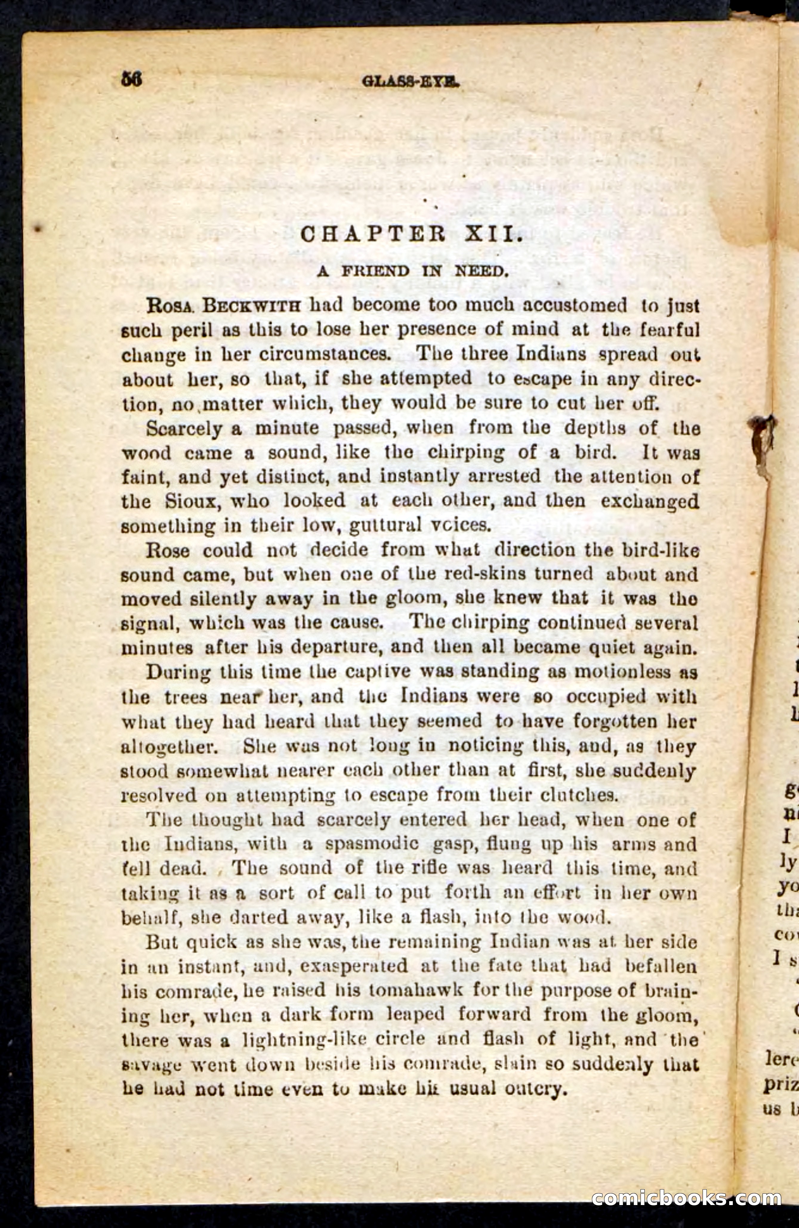 Beadle's Pocket Novels No. 196: Glass-Eye — page 52 of 100