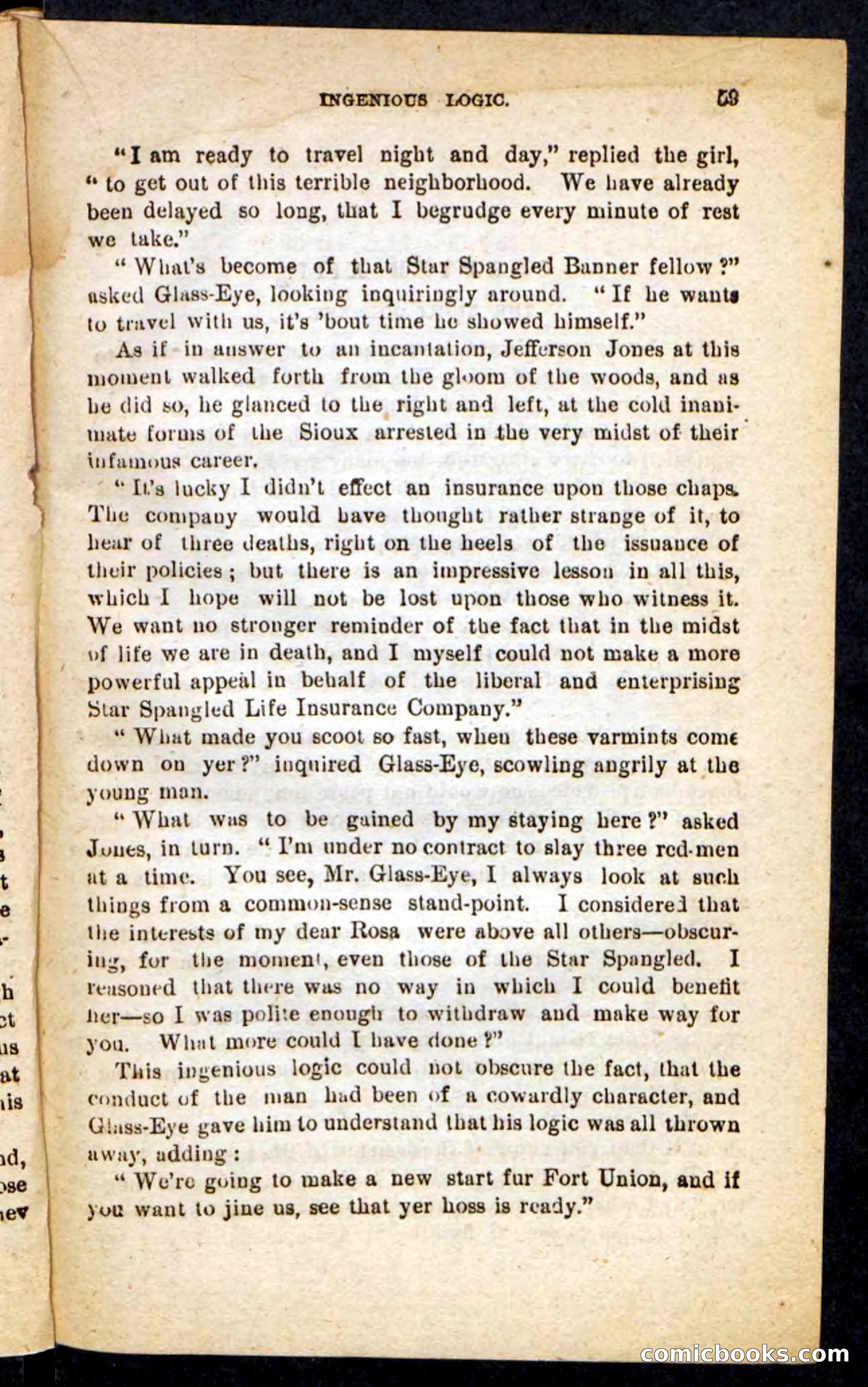Beadle's Pocket Novels No. 196: Glass-Eye — page 55 of 100