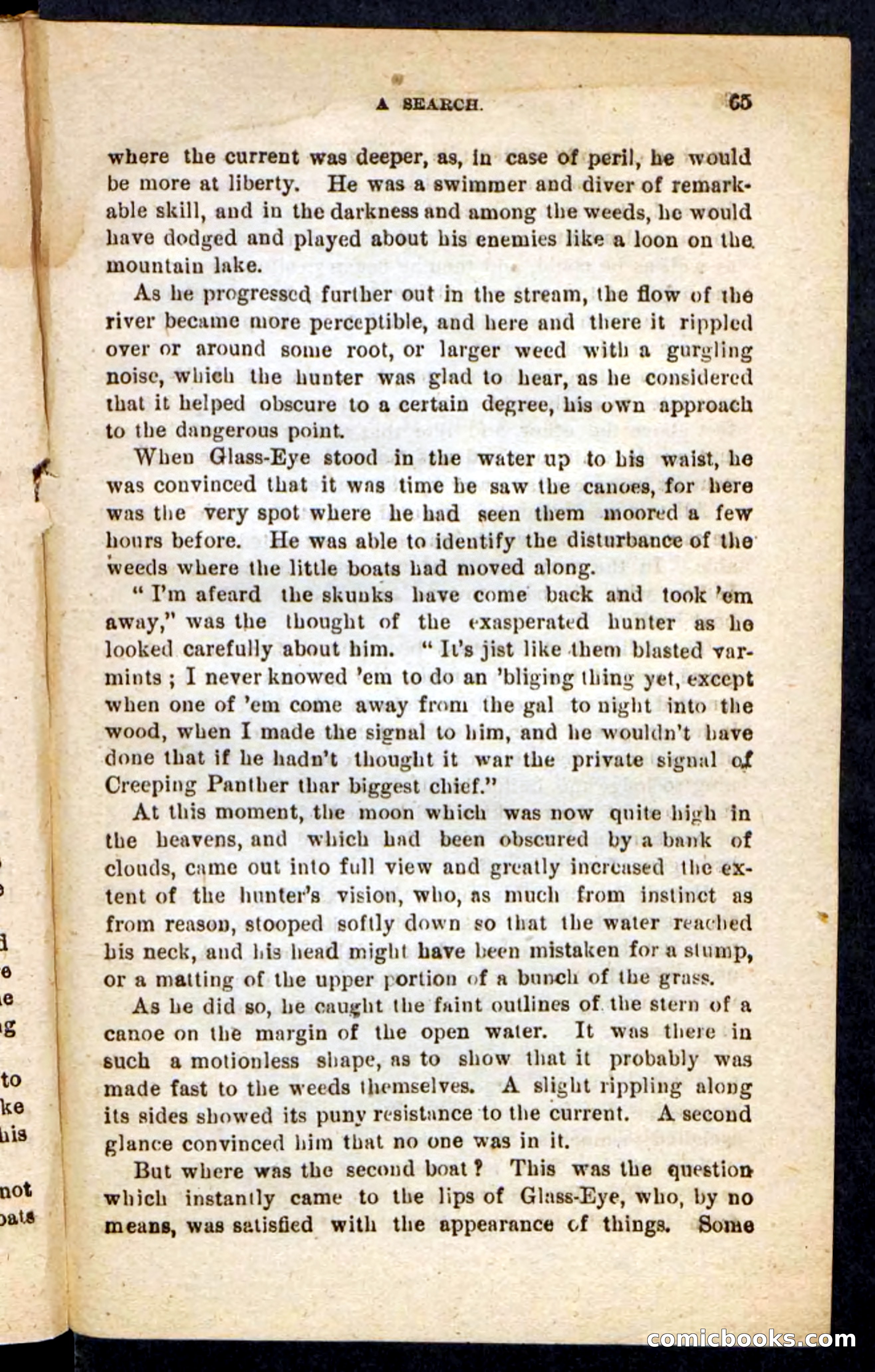 Beadle's Pocket Novels No. 196: Glass-Eye — page 61 of 100