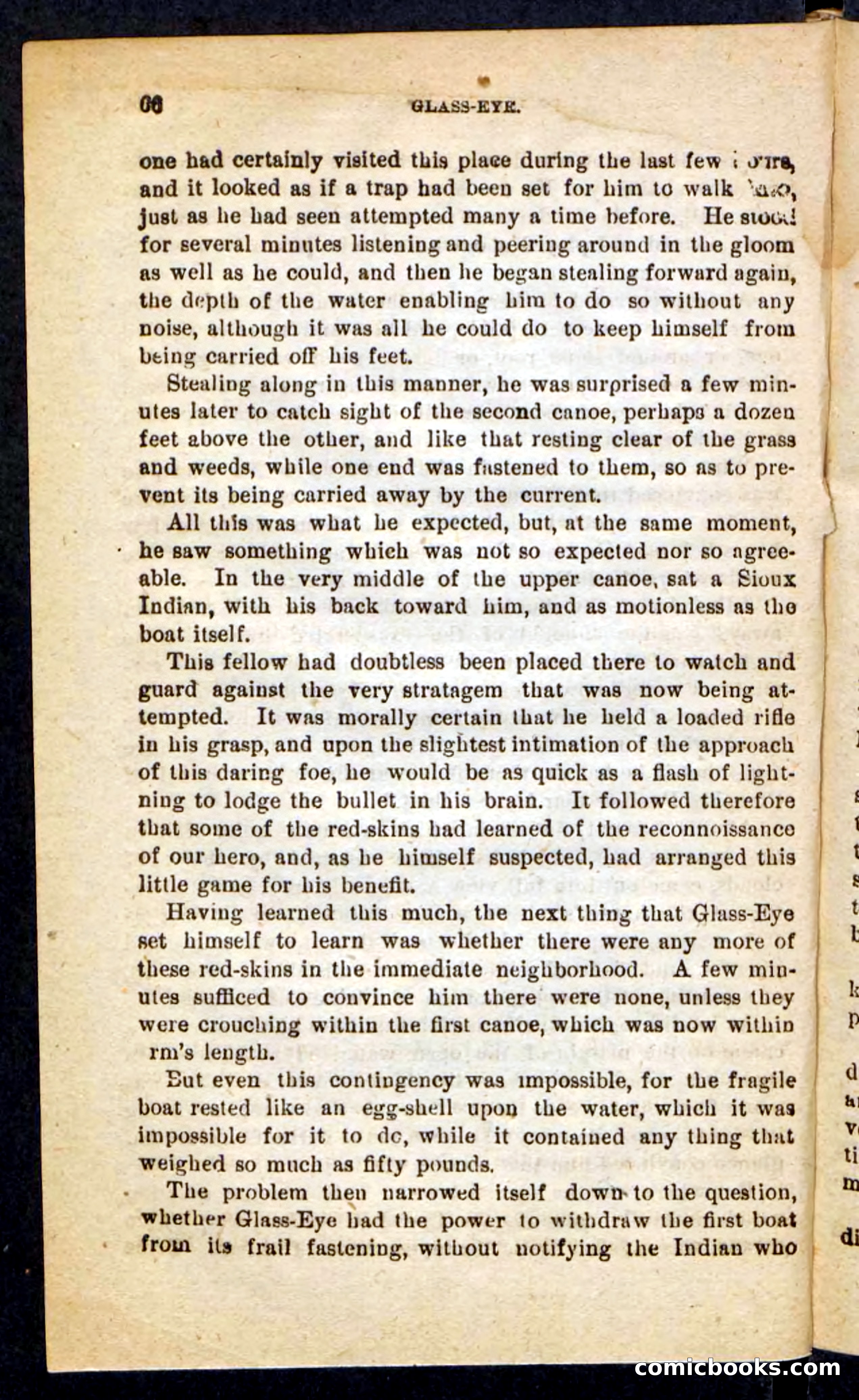 Beadle's Pocket Novels No. 196: Glass-Eye — page 62 of 100