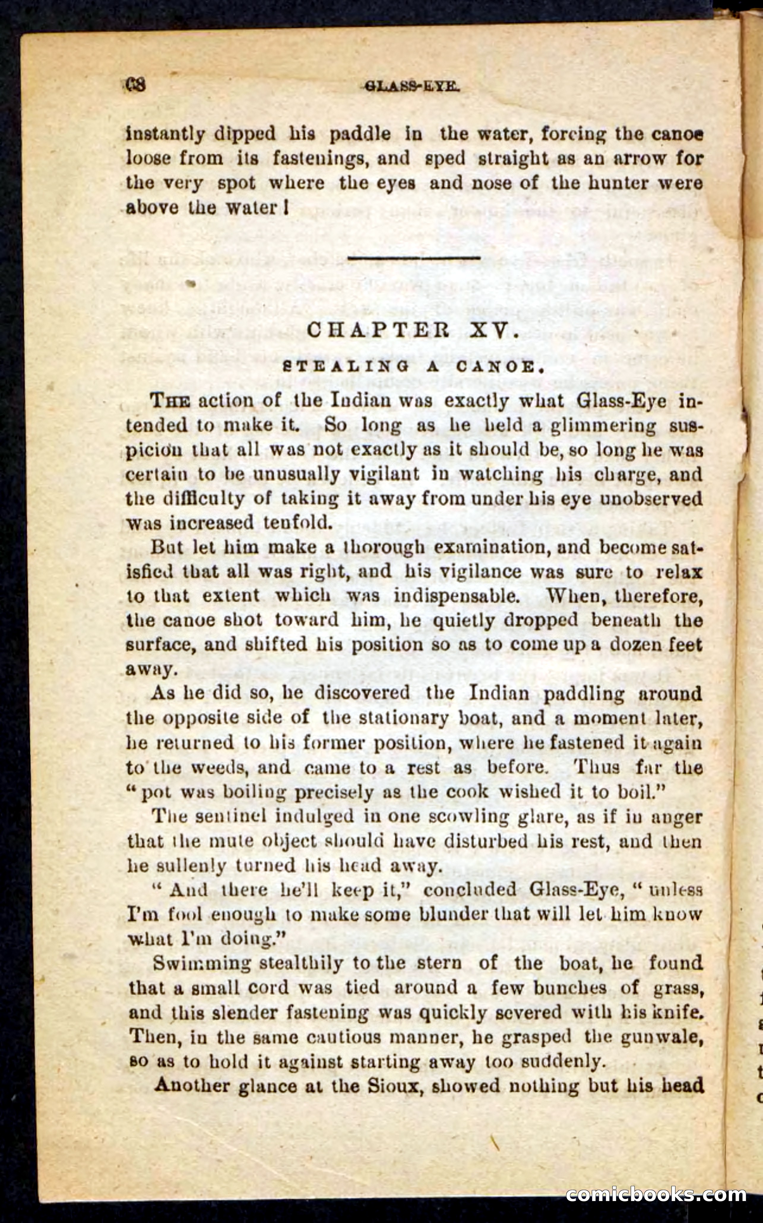 Beadle's Pocket Novels No. 196: Glass-Eye — page 64 of 100