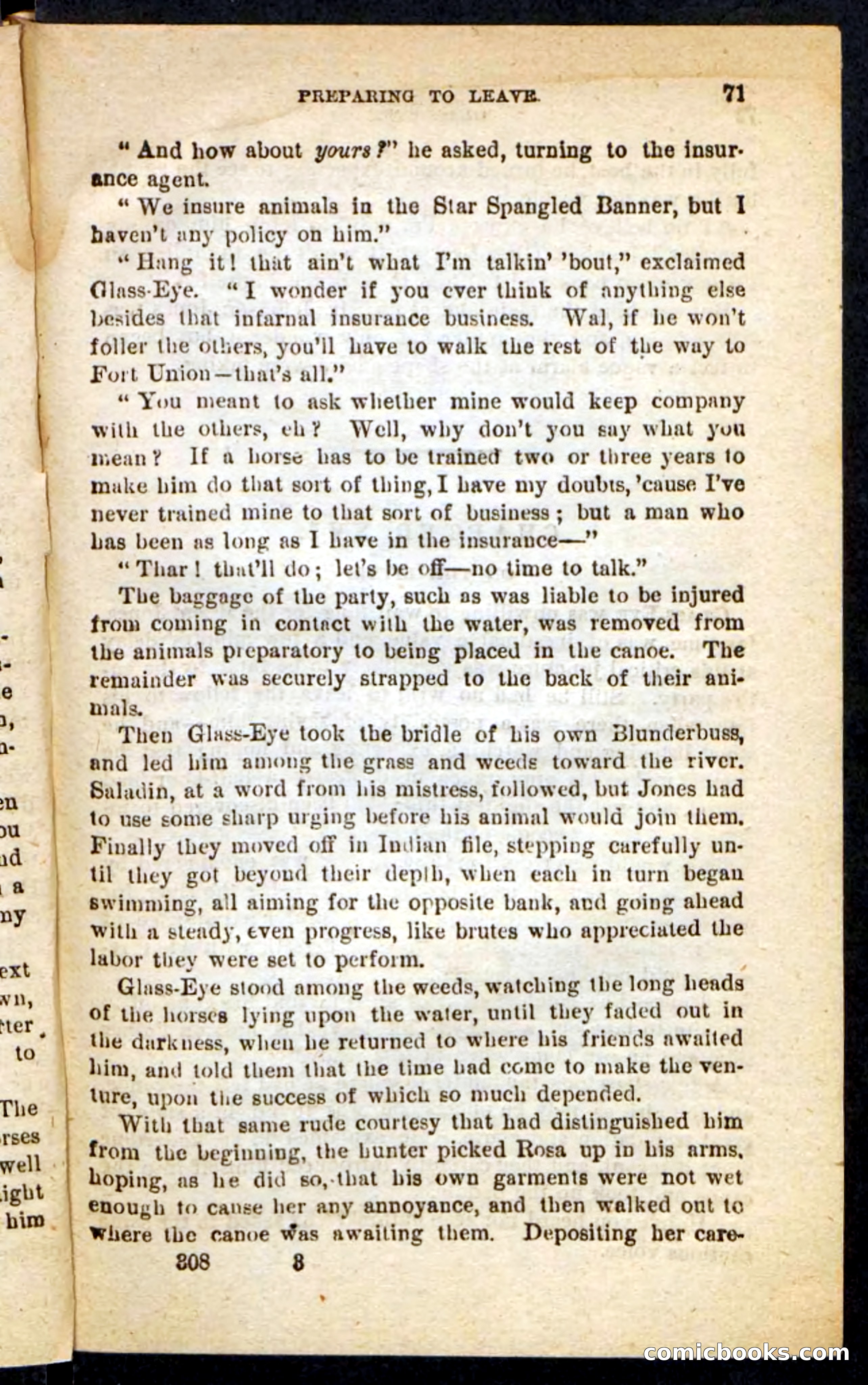 Beadle's Pocket Novels No. 196: Glass-Eye — page 67 of 100
