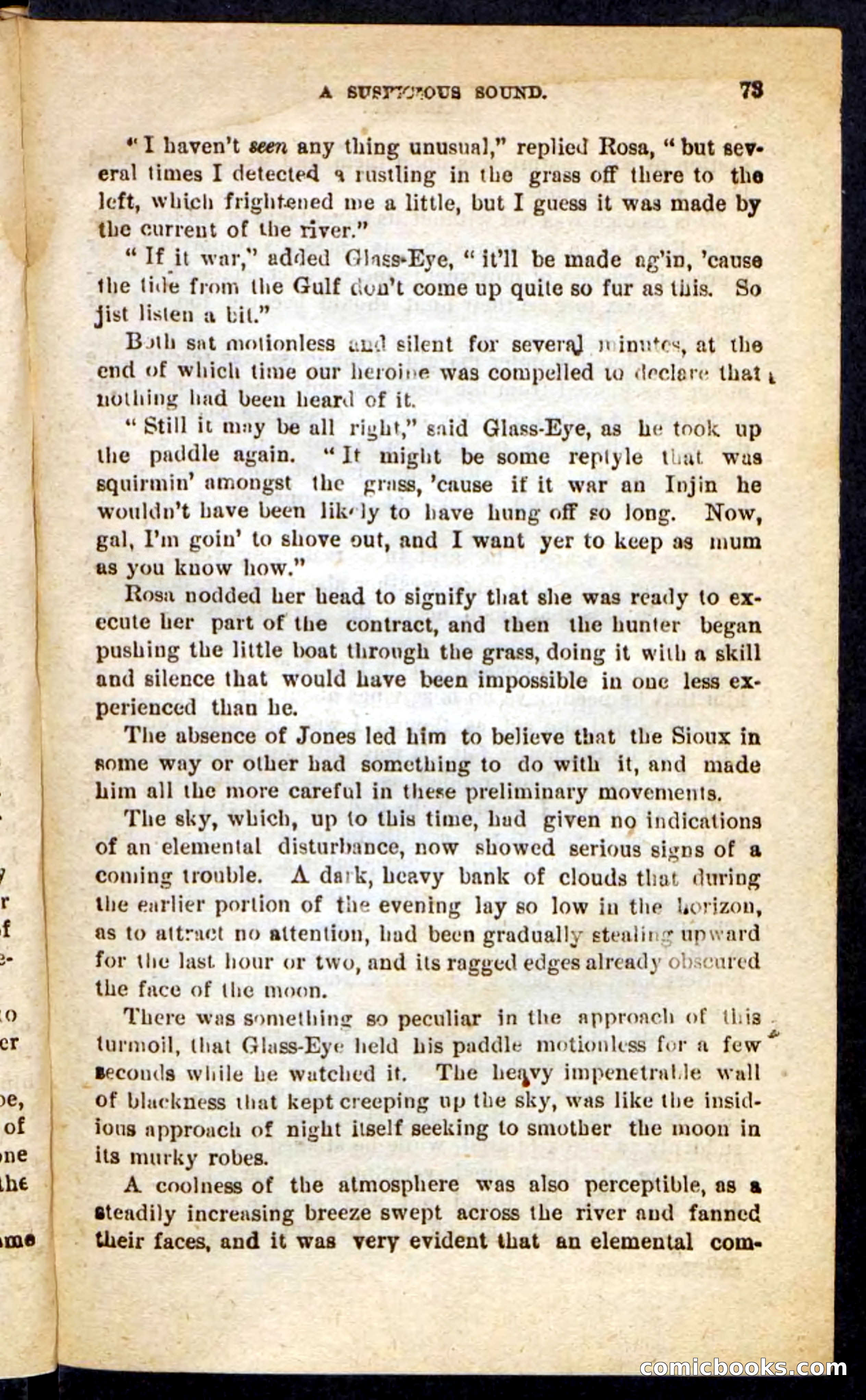 Beadle's Pocket Novels No. 196: Glass-Eye — page 69 of 100