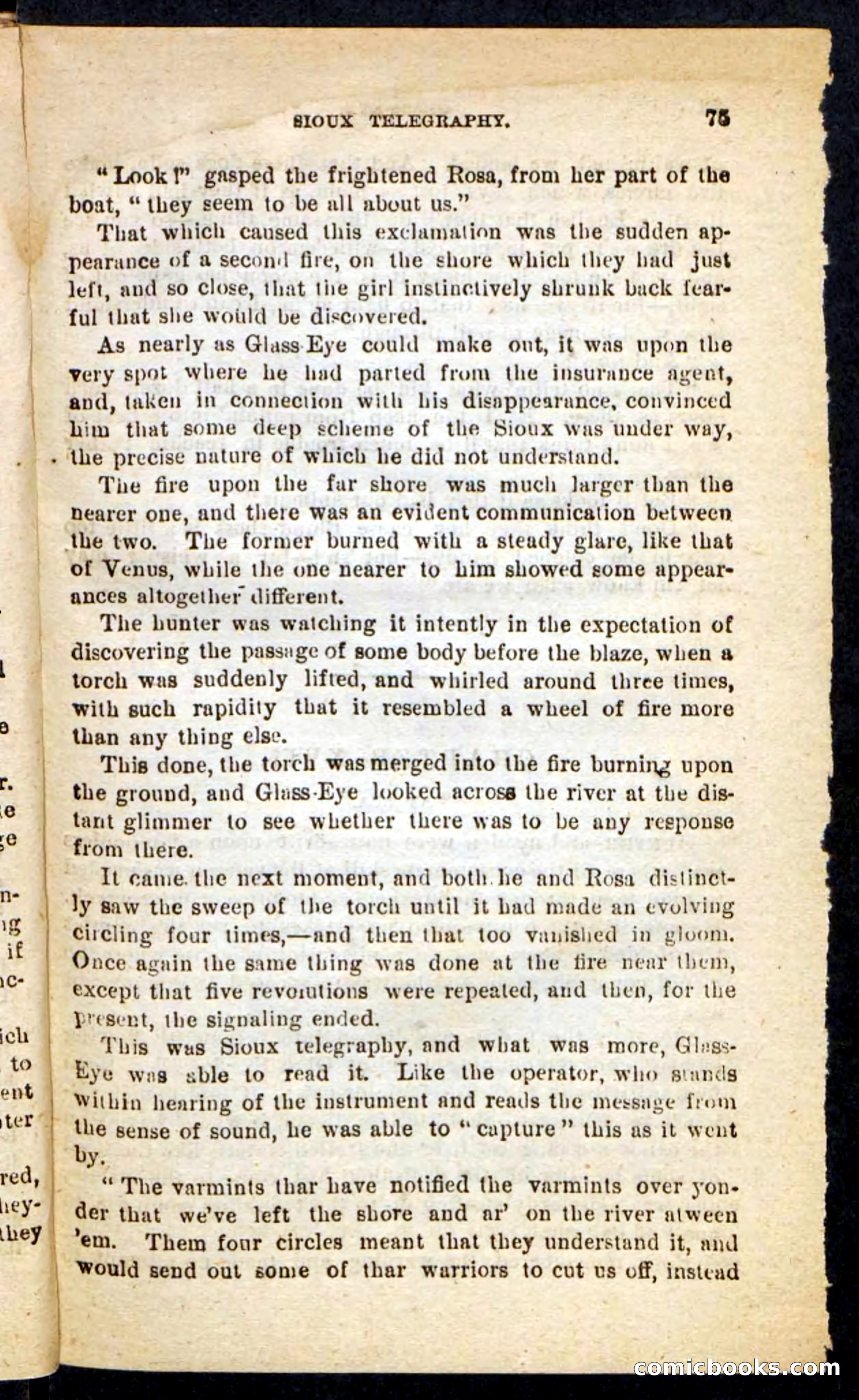 Beadle's Pocket Novels No. 196: Glass-Eye — page 71 of 100