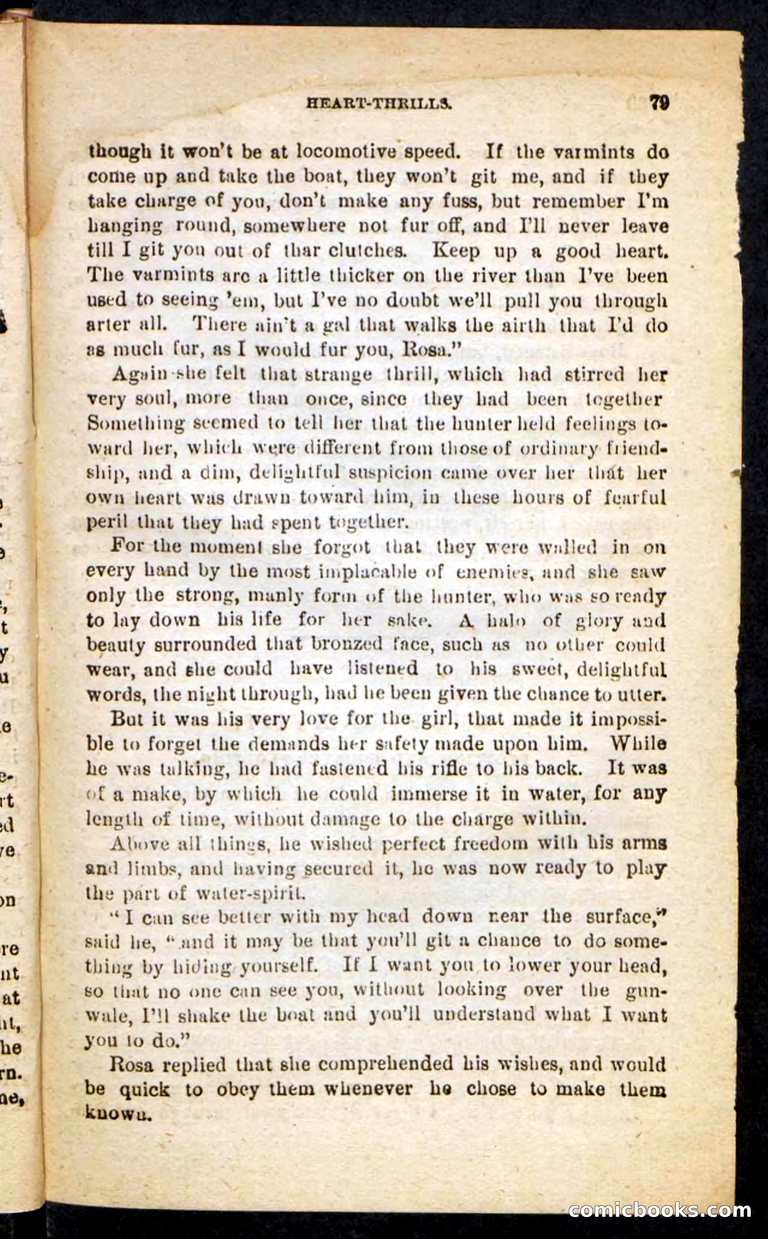 Beadle's Pocket Novels No. 196: Glass-Eye — page 75 of 100