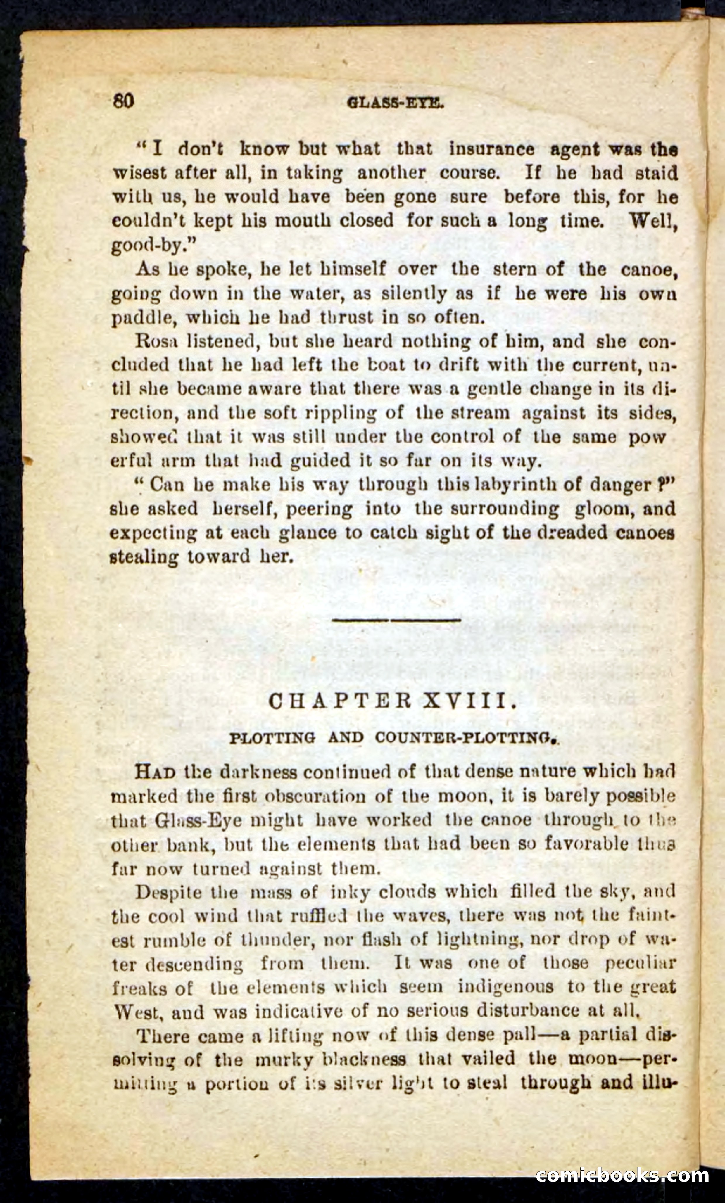Beadle's Pocket Novels No. 196: Glass-Eye — page 76 of 100
