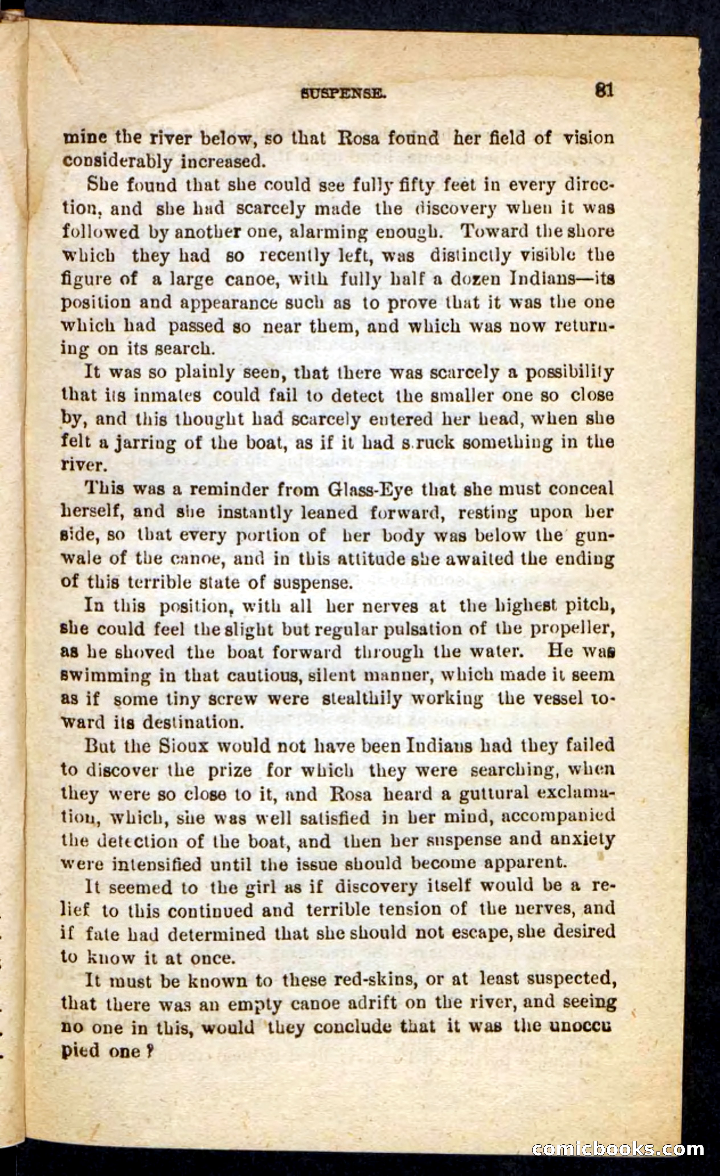 Beadle's Pocket Novels No. 196: Glass-Eye — page 77 of 100