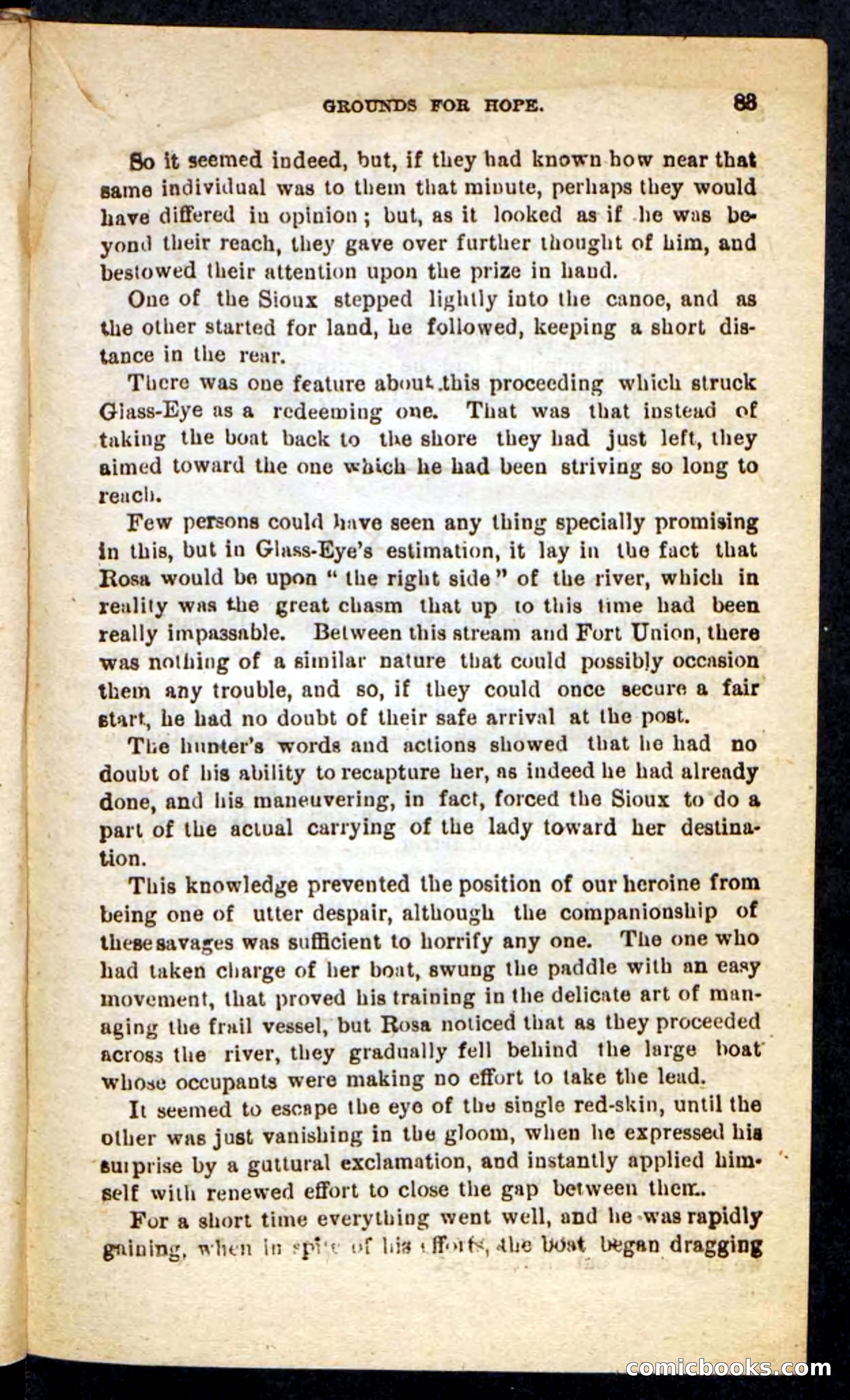 Beadle's Pocket Novels No. 196: Glass-Eye — page 79 of 100