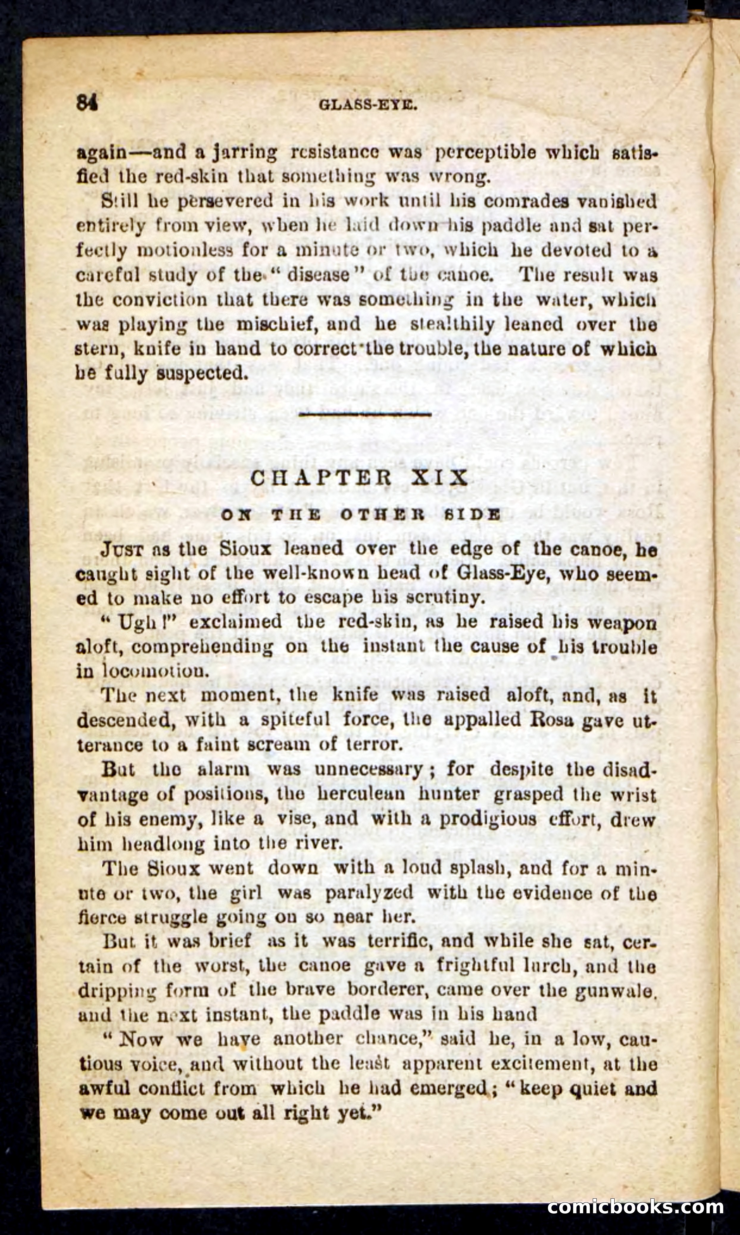 Beadle's Pocket Novels No. 196: Glass-Eye — page 80 of 100