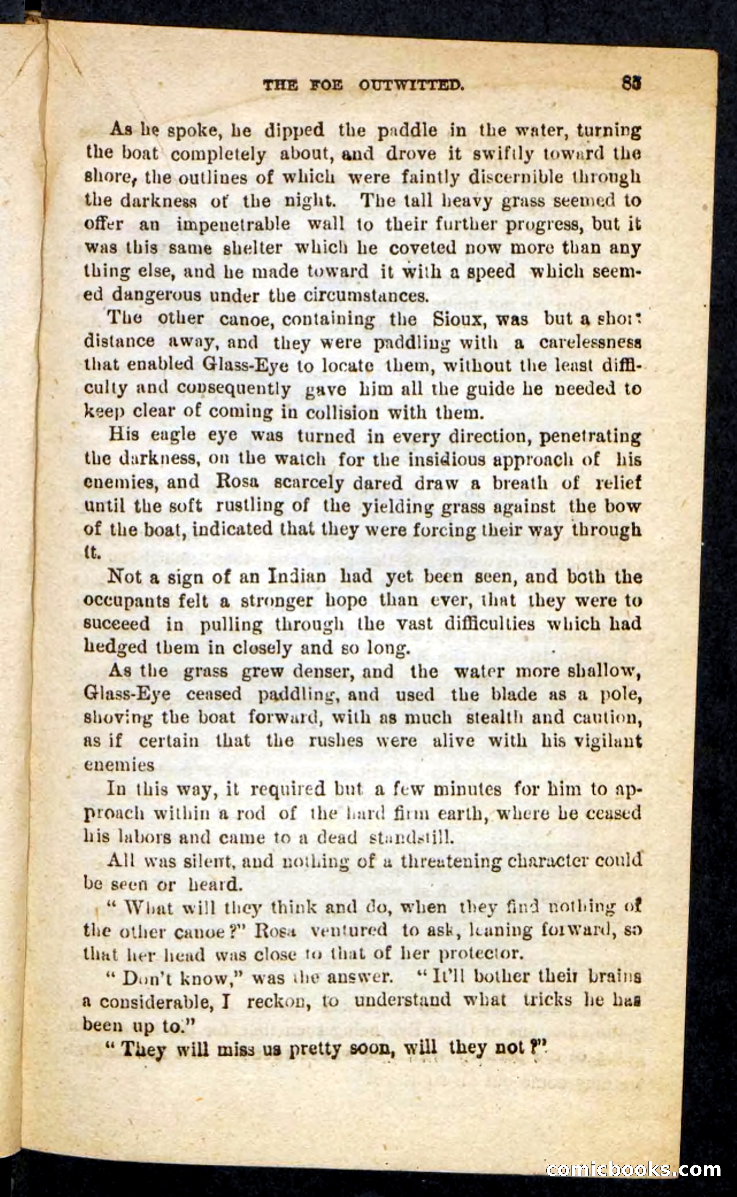 Beadle's Pocket Novels No. 196: Glass-Eye — page 81 of 100