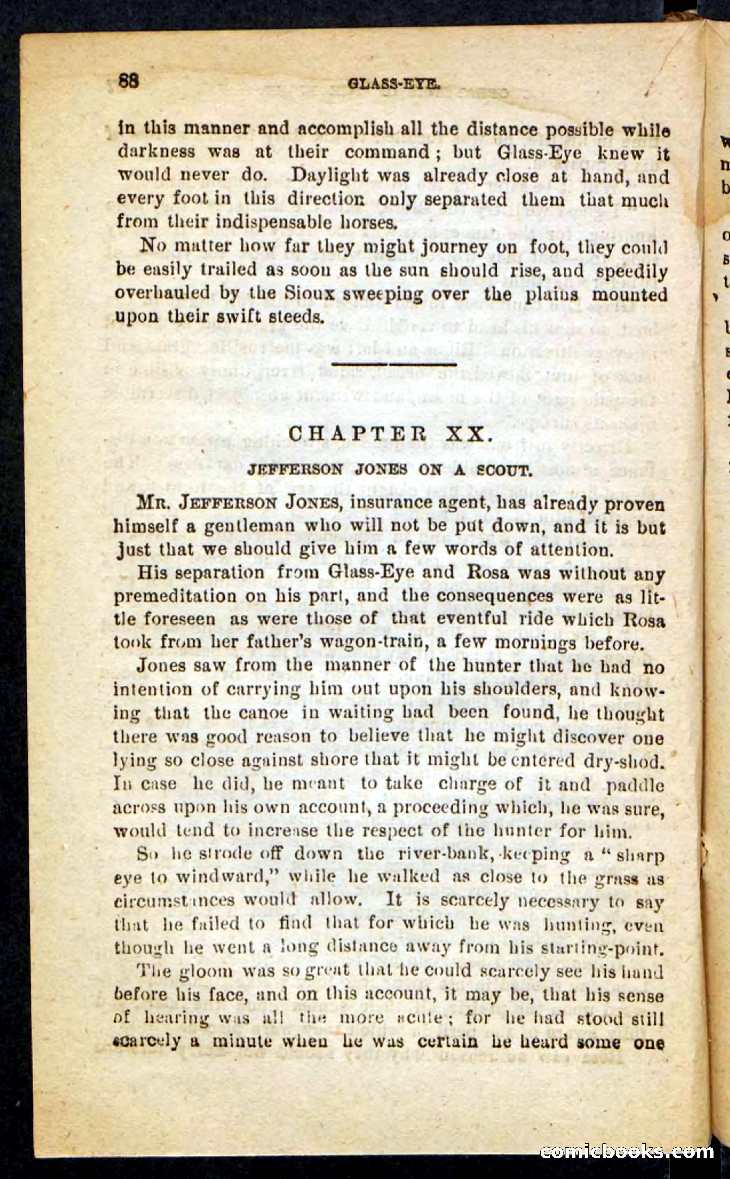 Beadle's Pocket Novels No. 196: Glass-Eye — page 84 of 100