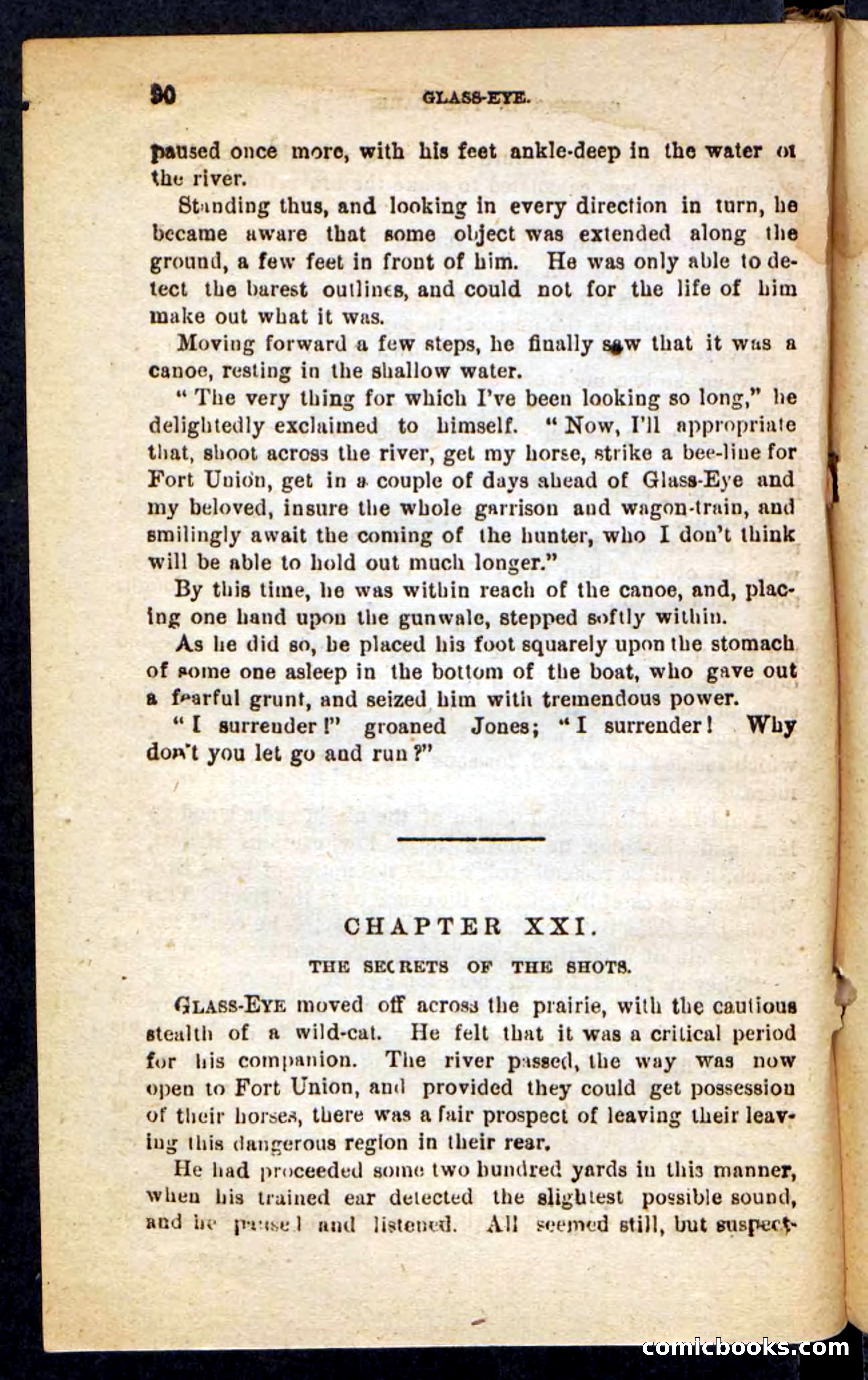 Beadle's Pocket Novels No. 196: Glass-Eye — page 86 of 100