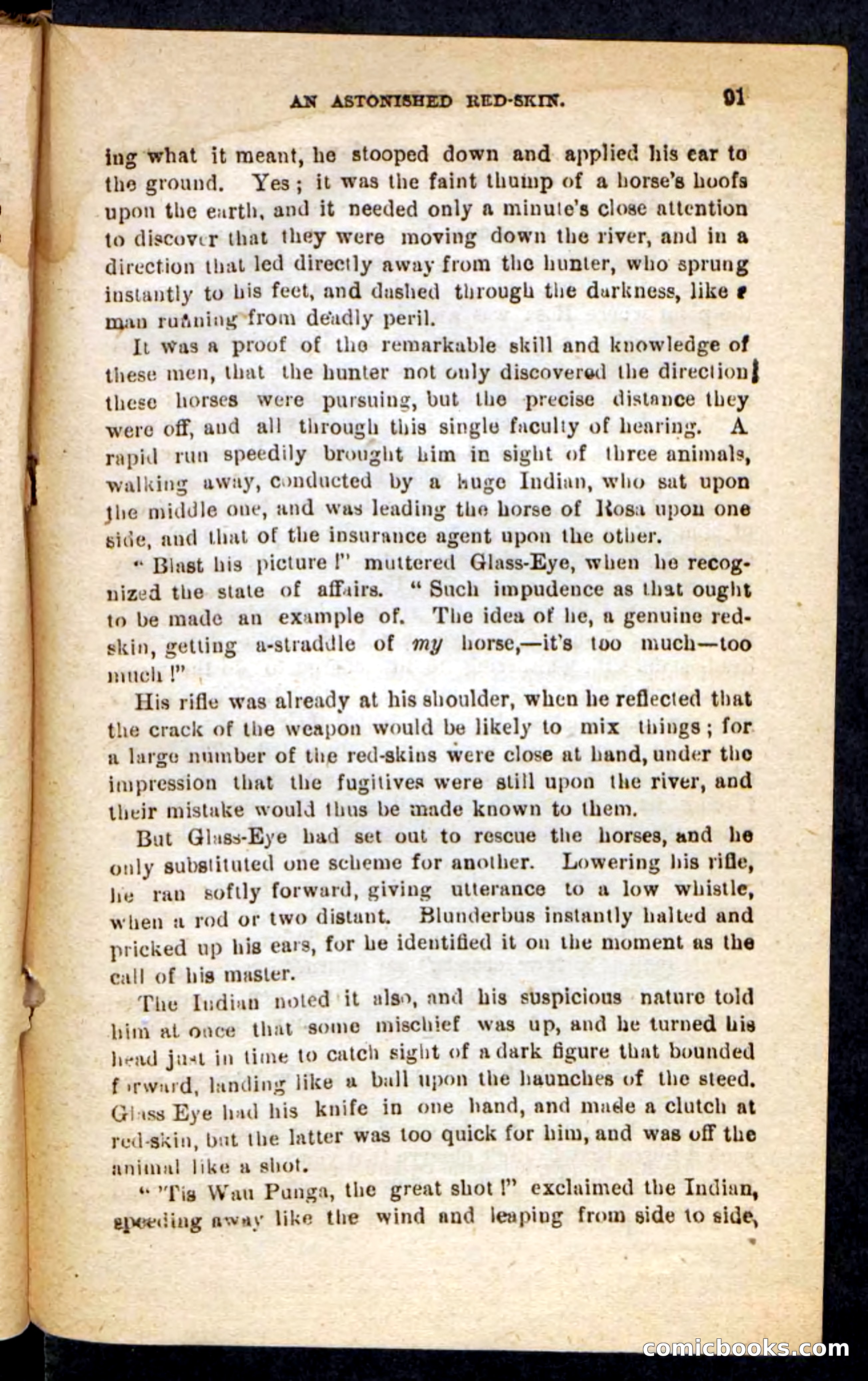 Beadle's Pocket Novels No. 196: Glass-Eye — page 87 of 100