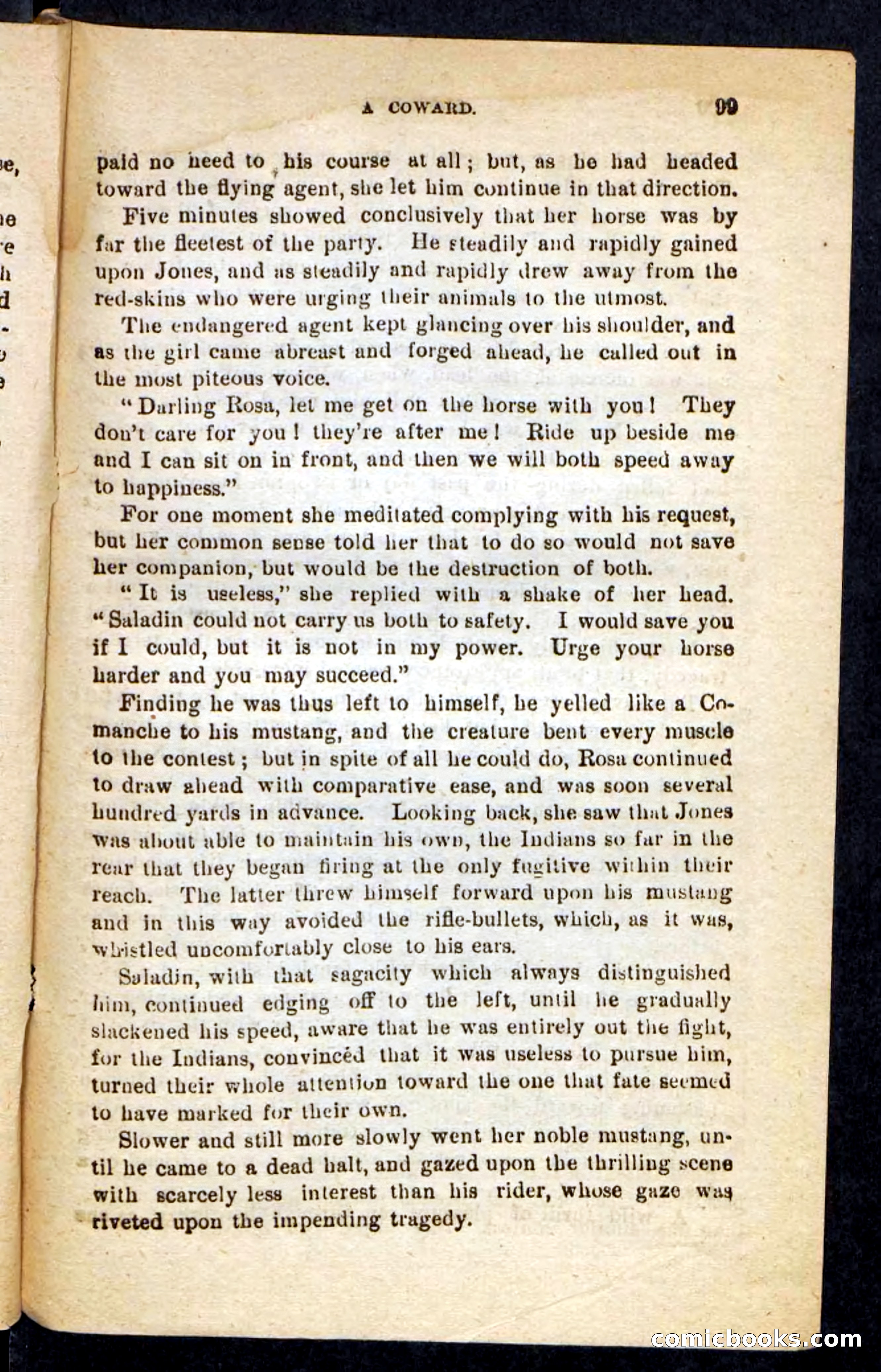 Beadle's Pocket Novels No. 196: Glass-Eye — page 95 of 100