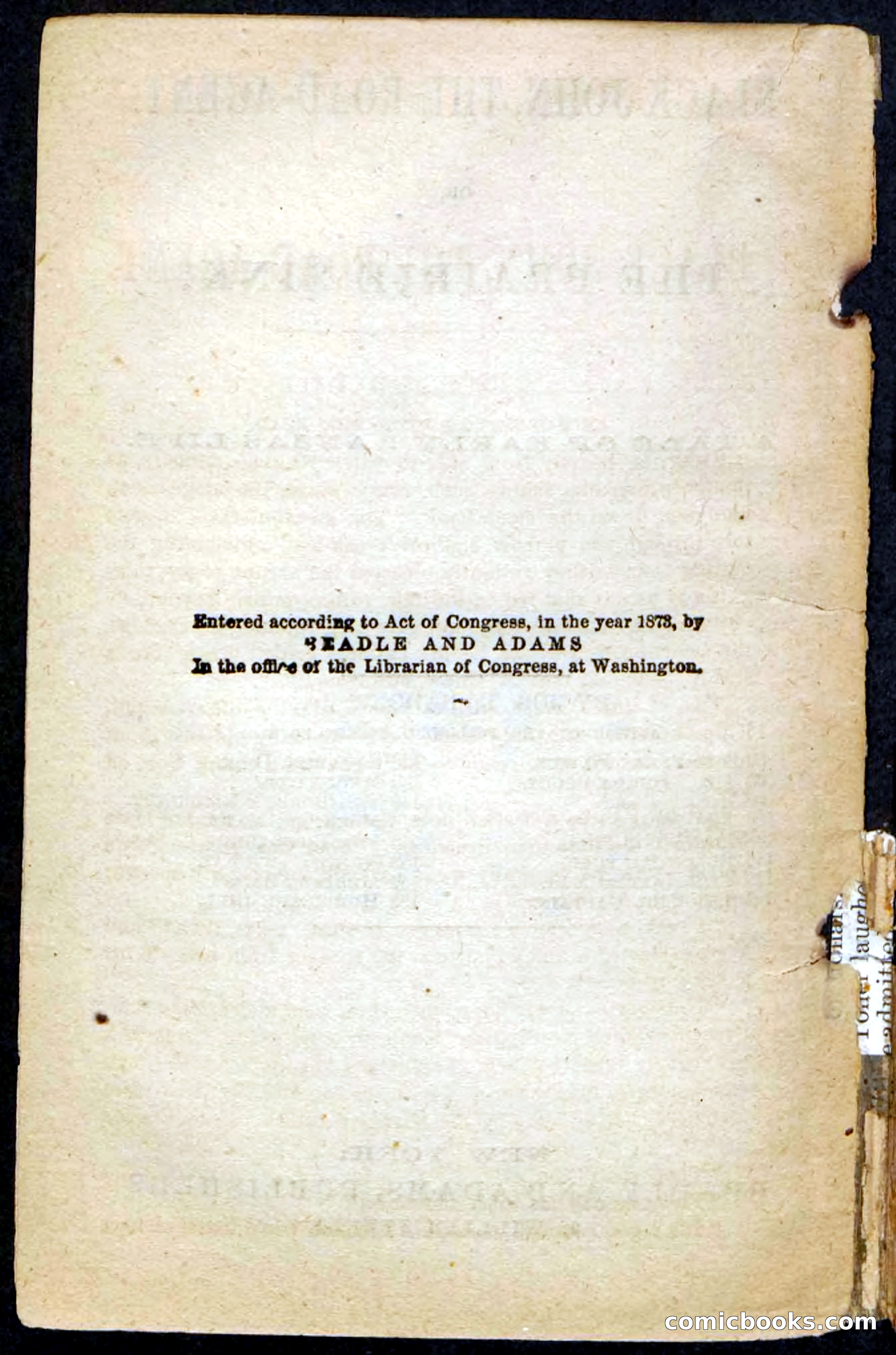 Beadle's Pocket Novels No. 198: Black John — page 4 of 100