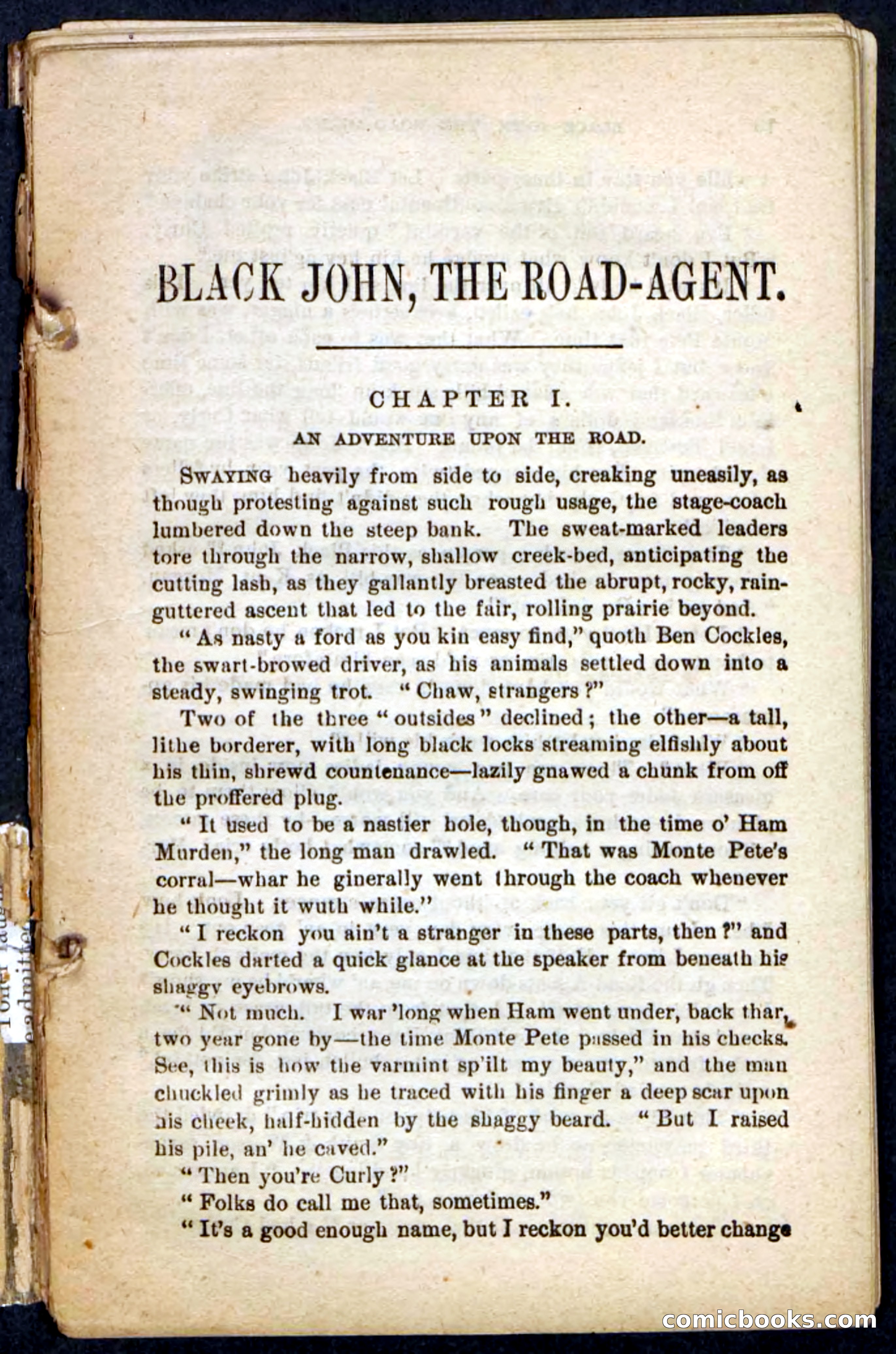 Beadle's Pocket Novels No. 198: Black John — page 5 of 100