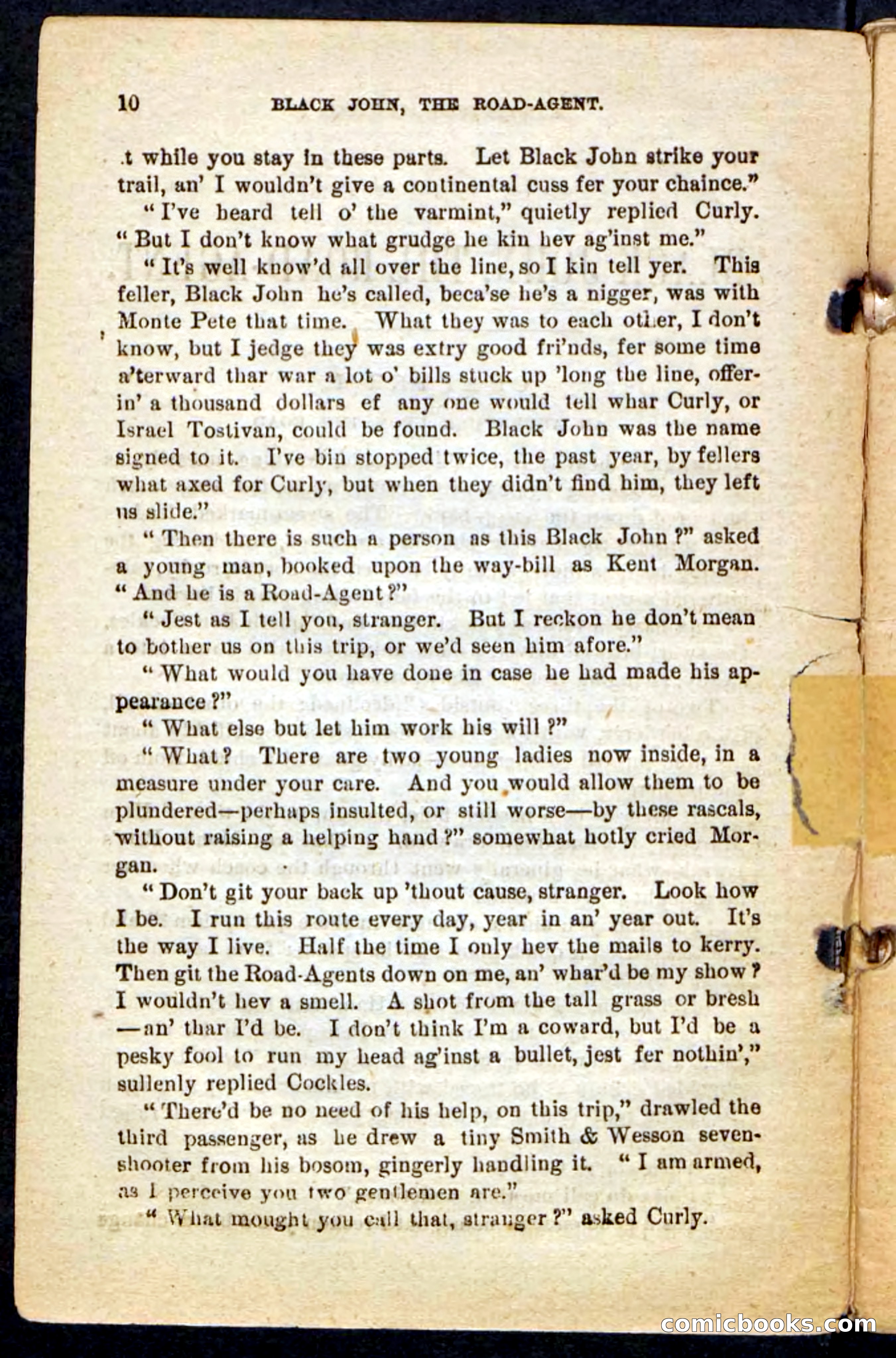 Beadle's Pocket Novels No. 198: Black John — page 6 of 100