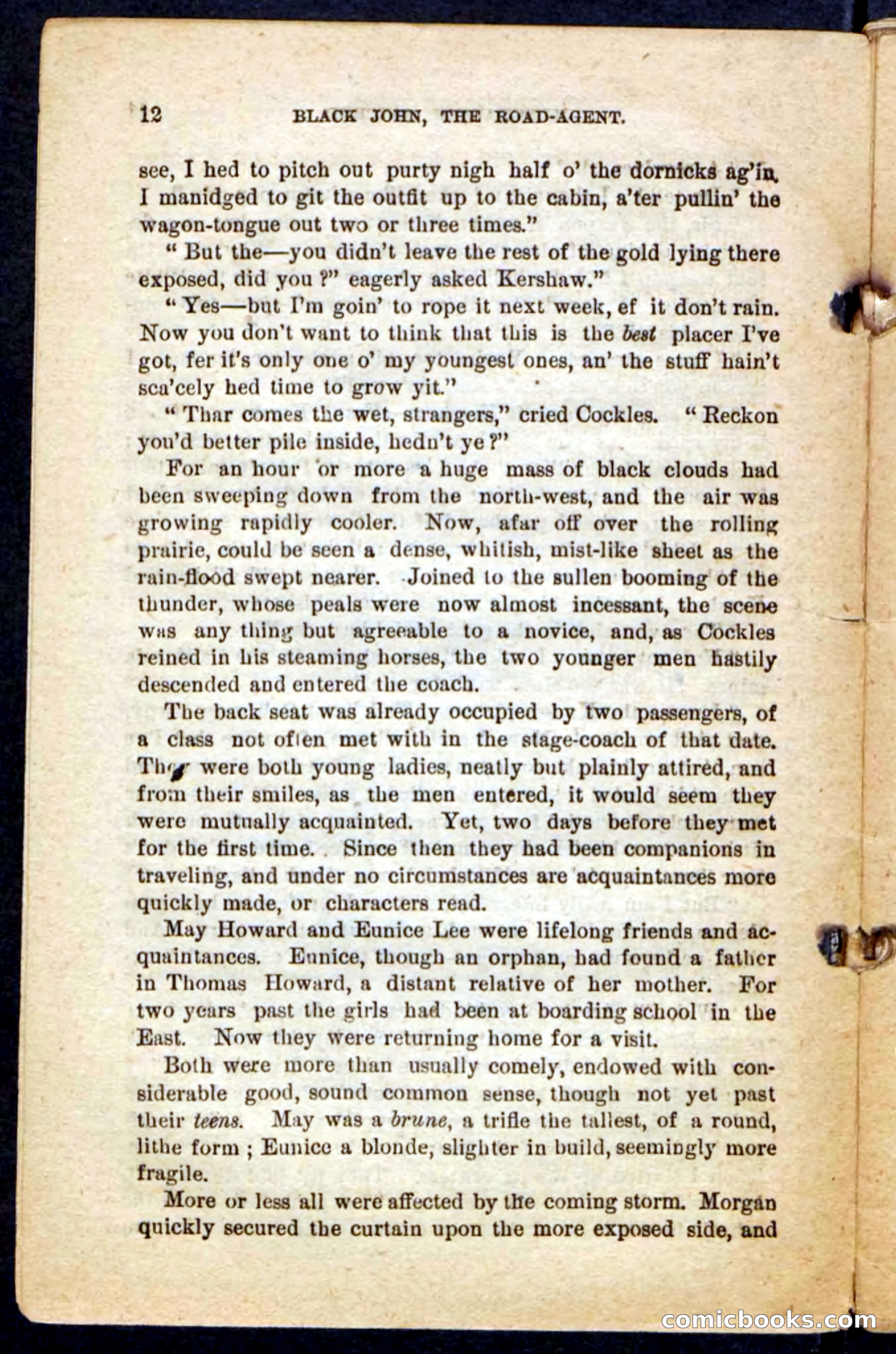 Beadle's Pocket Novels No. 198: Black John — page 8 of 100