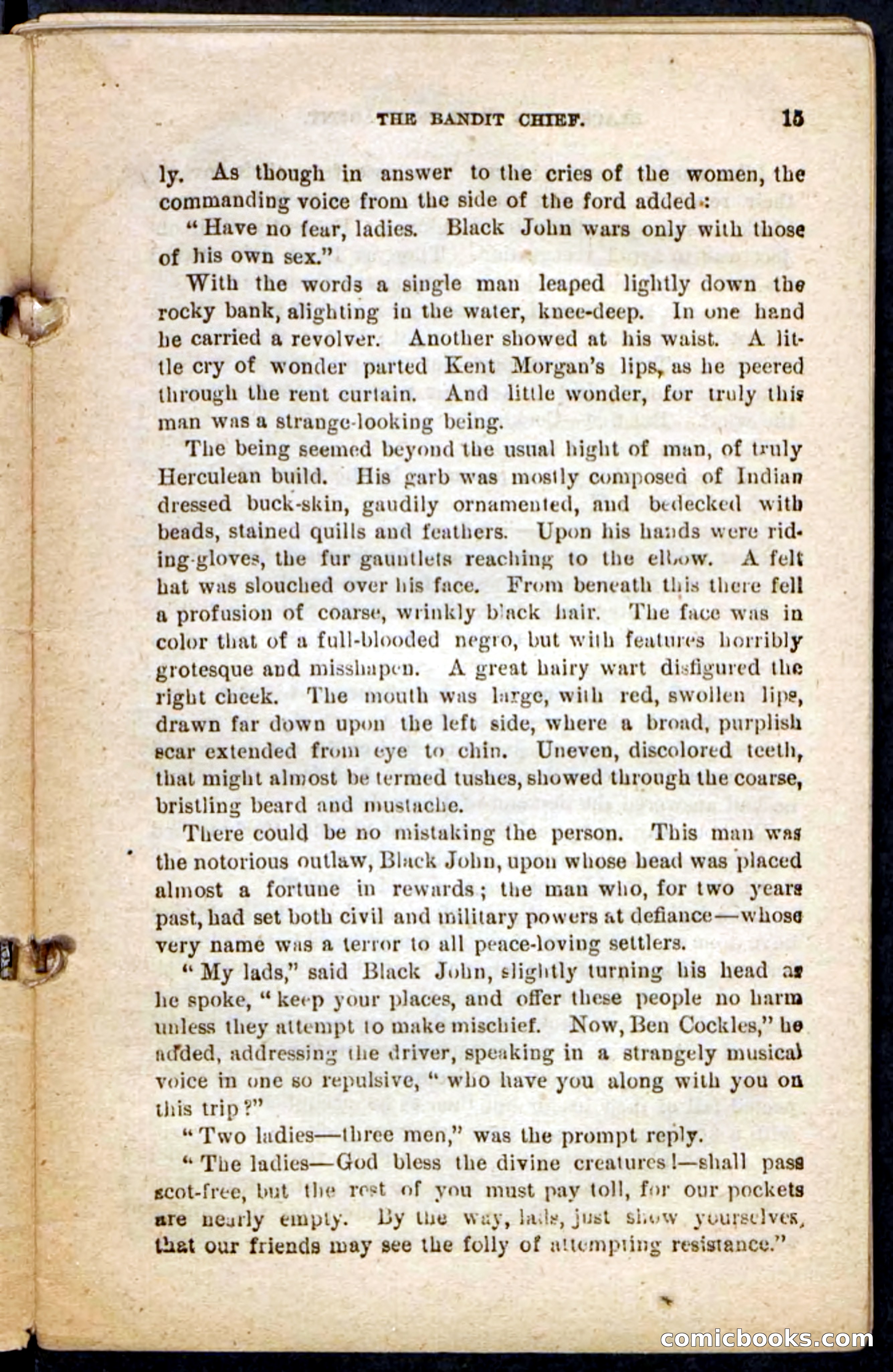 Beadle's Pocket Novels No. 198: Black John — page 11 of 100