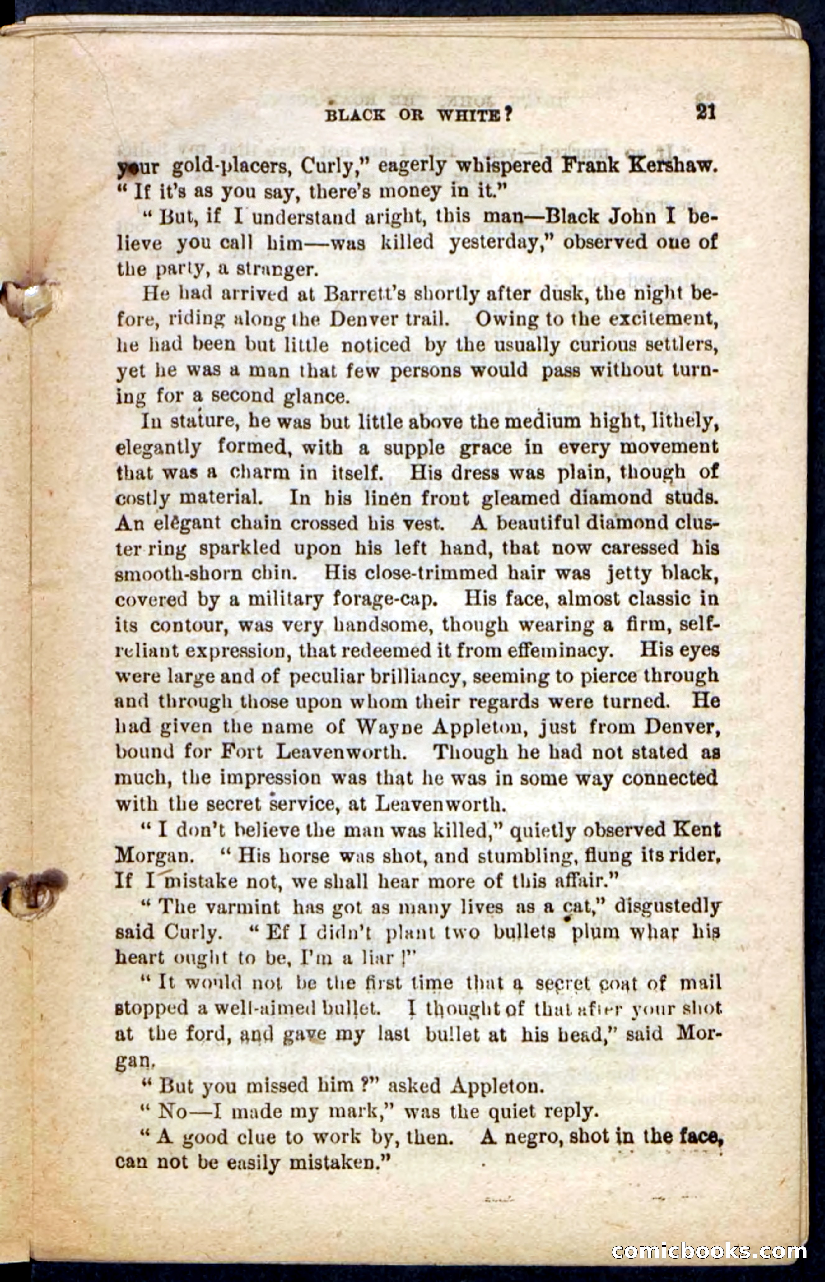 Beadle's Pocket Novels No. 198: Black John — page 17 of 100