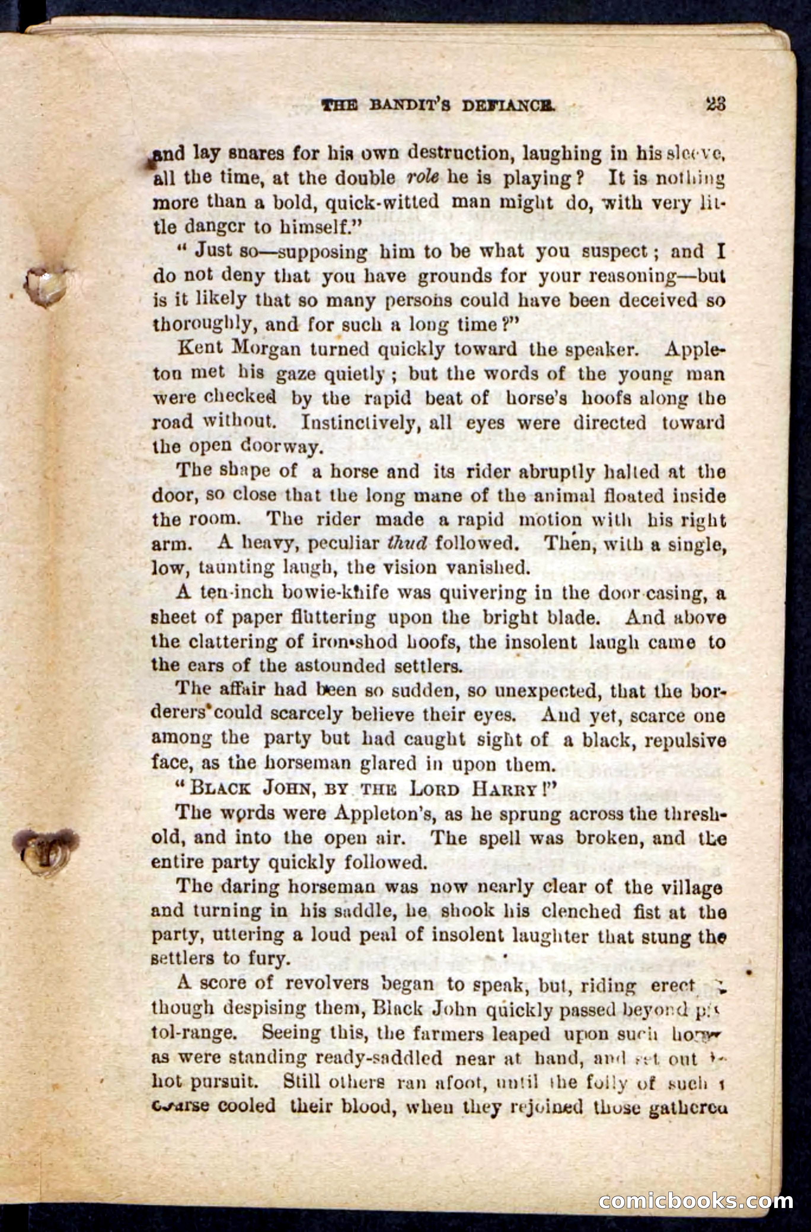 Beadle's Pocket Novels No. 198: Black John — page 19 of 100