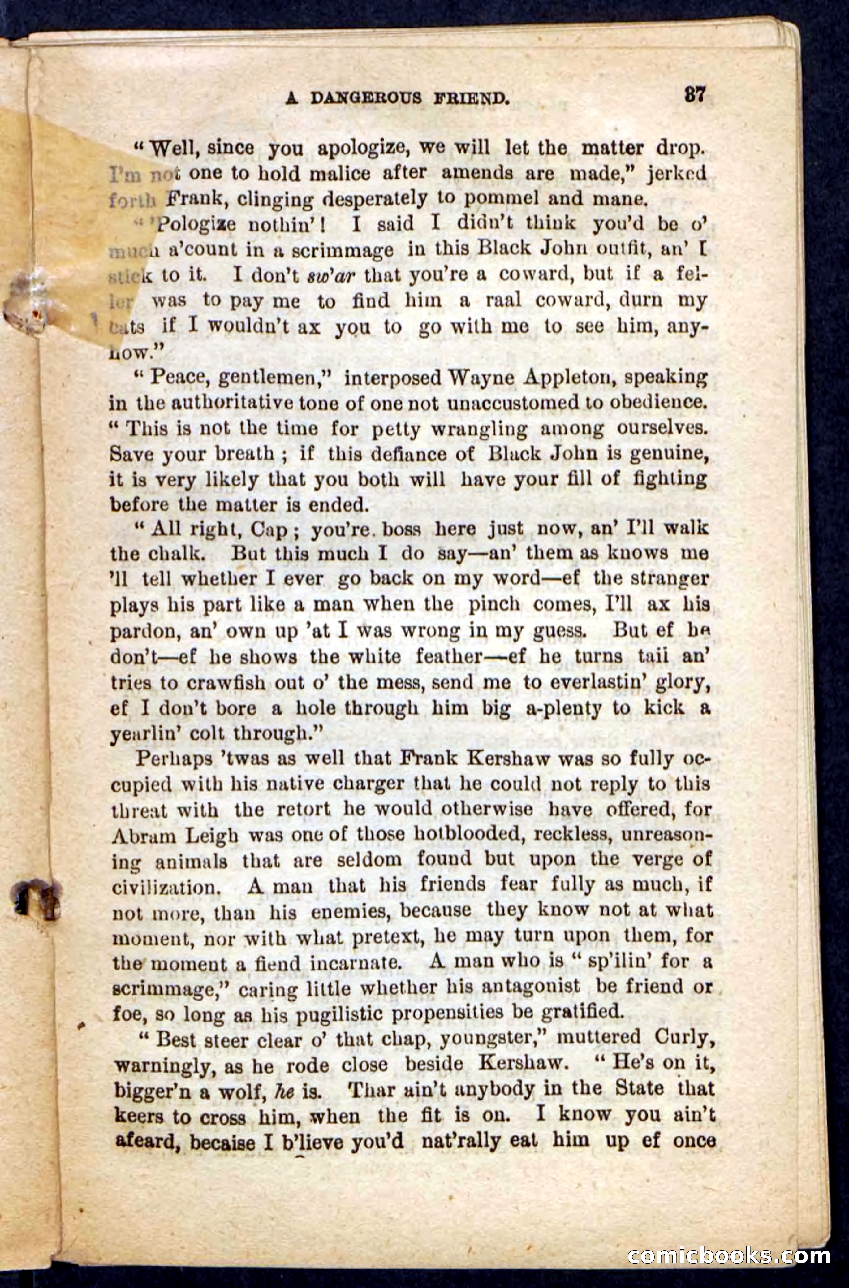 Beadle's Pocket Novels No. 198: Black John — page 33 of 100
