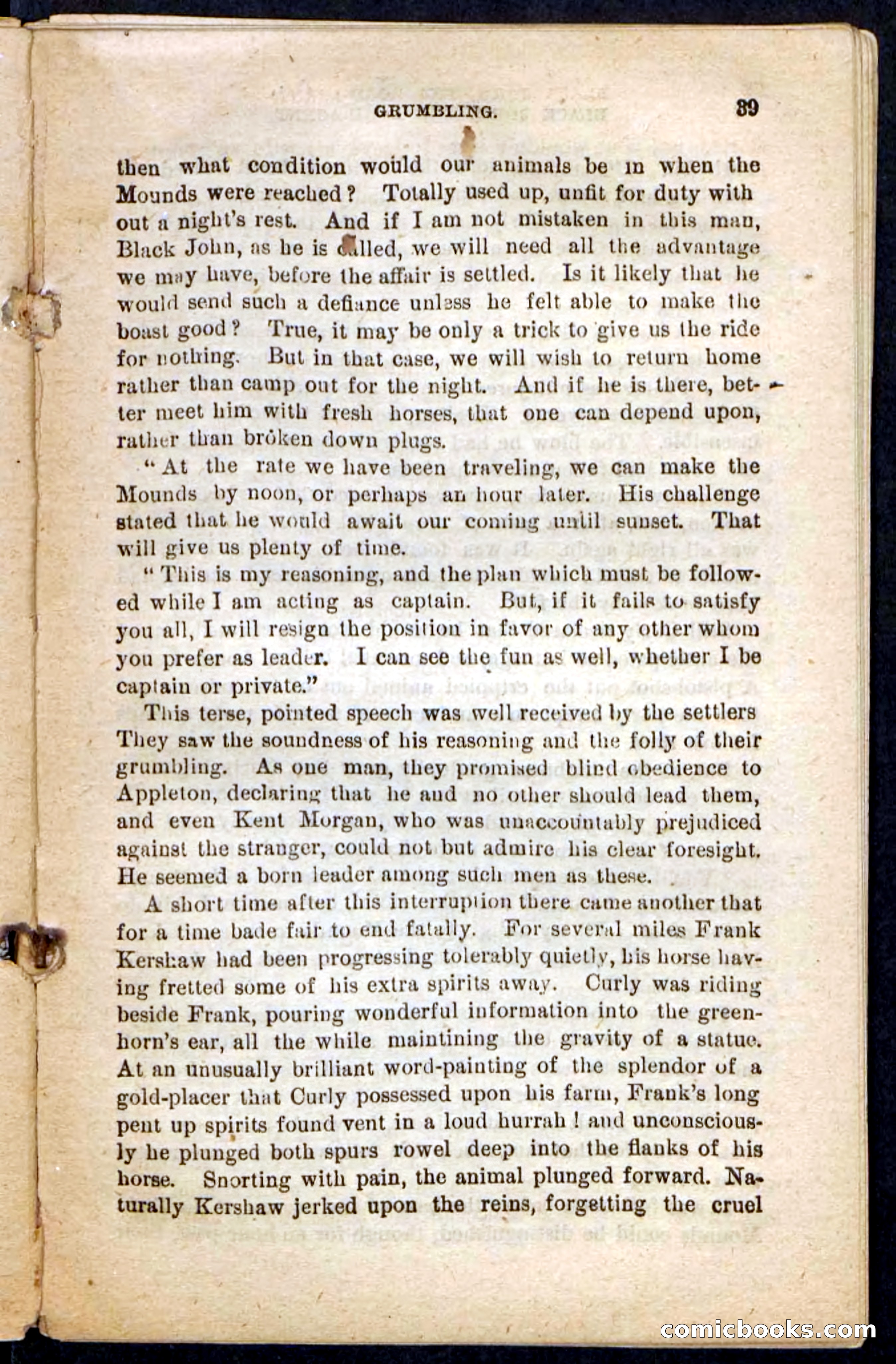 Beadle's Pocket Novels No. 198: Black John — page 35 of 100