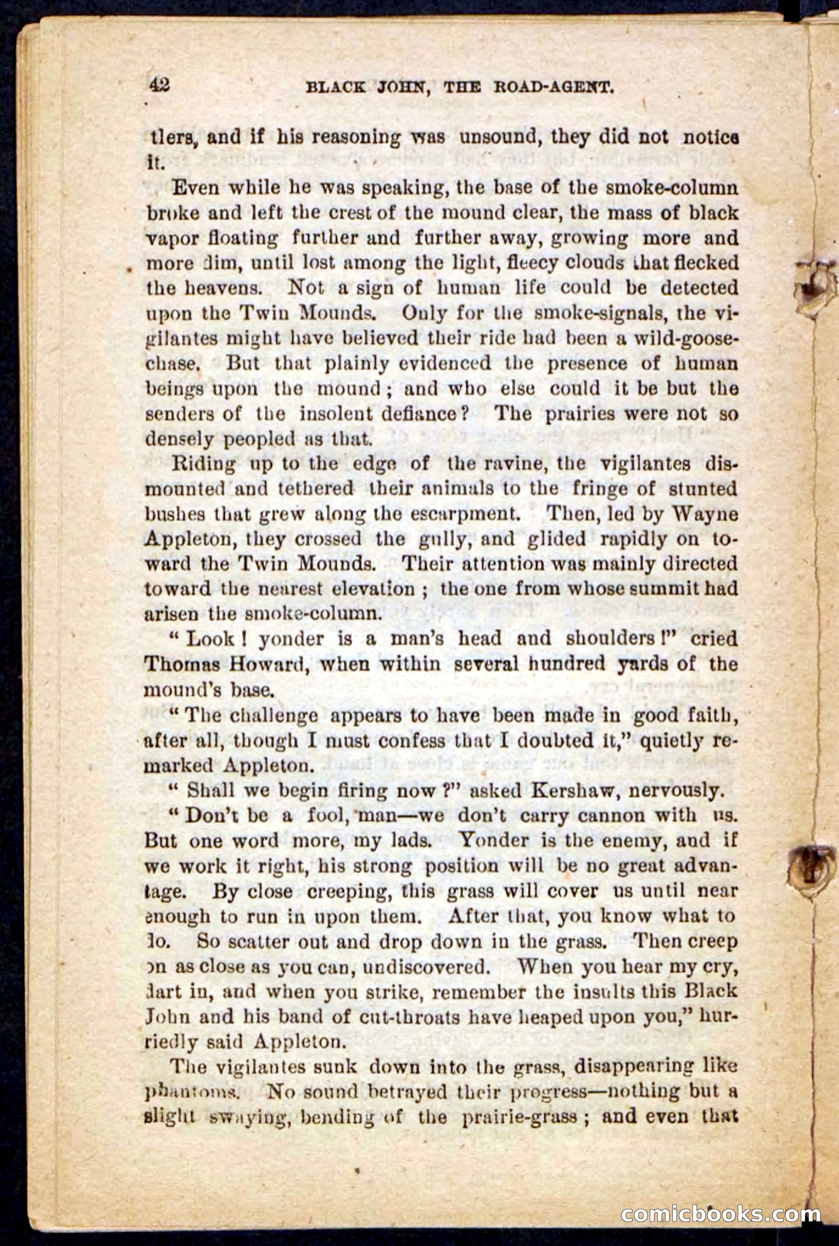 Beadle's Pocket Novels No. 198: Black John — page 38 of 100