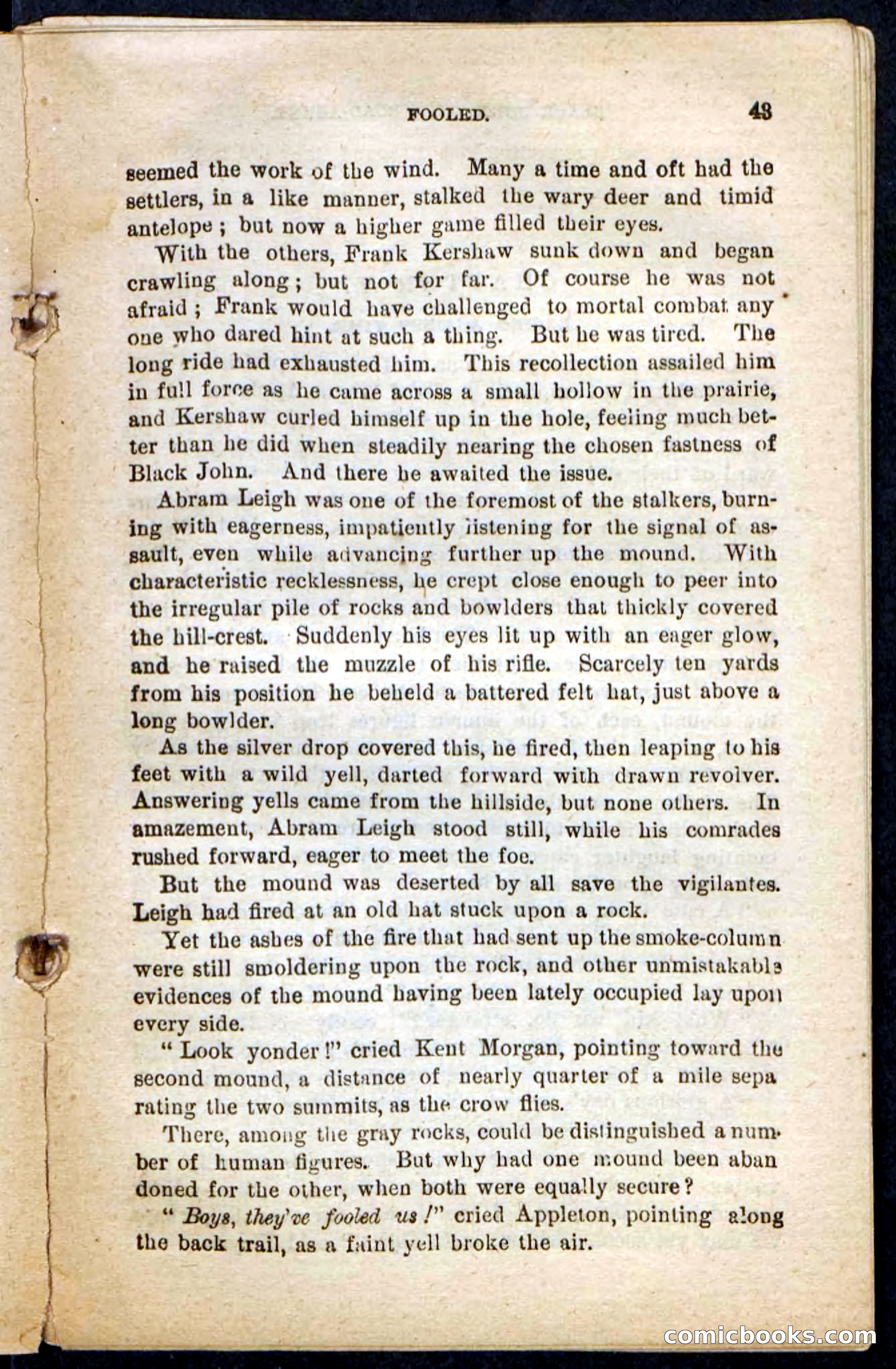 Beadle's Pocket Novels No. 198: Black John — page 39 of 100