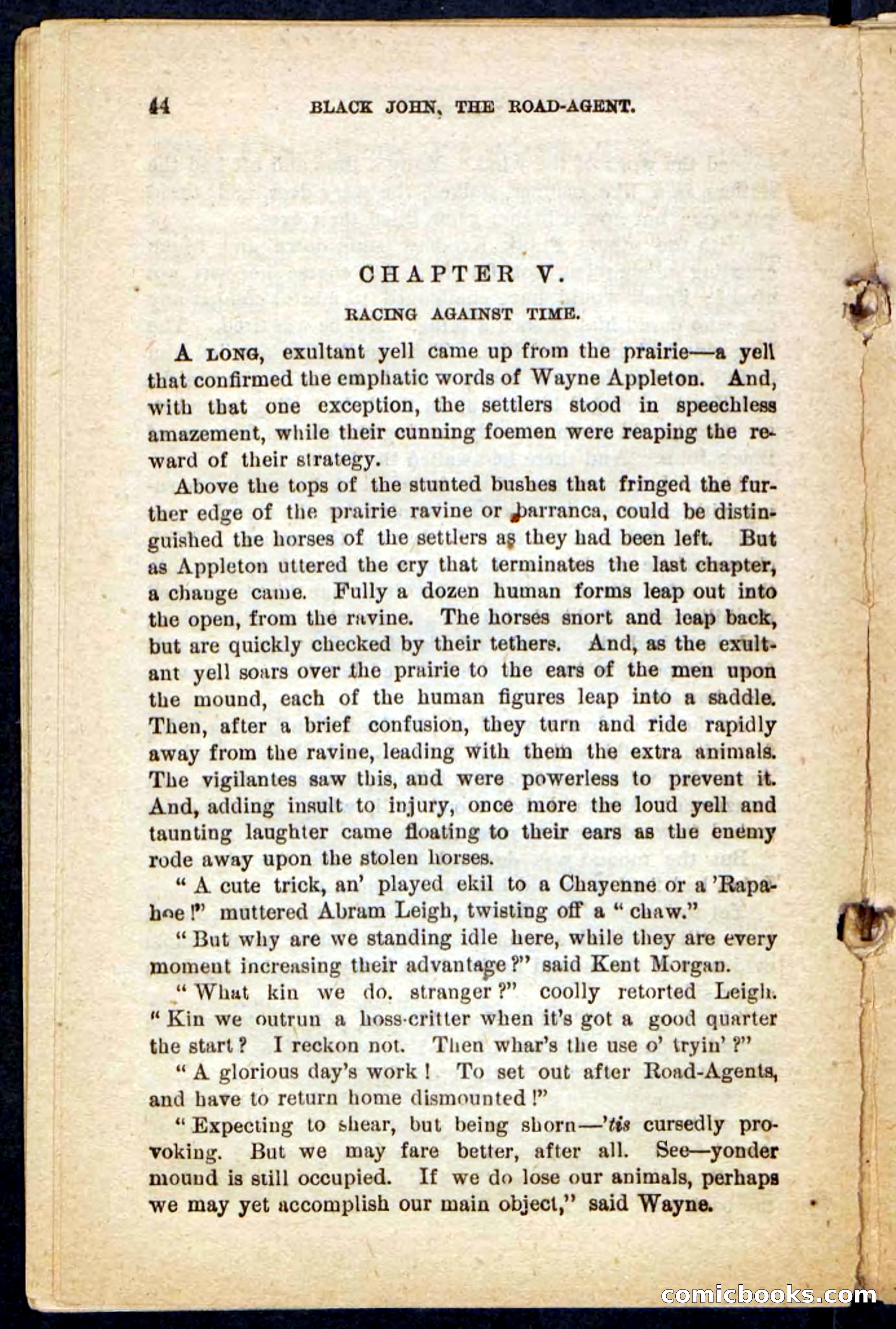 Beadle's Pocket Novels No. 198: Black John — page 40 of 100