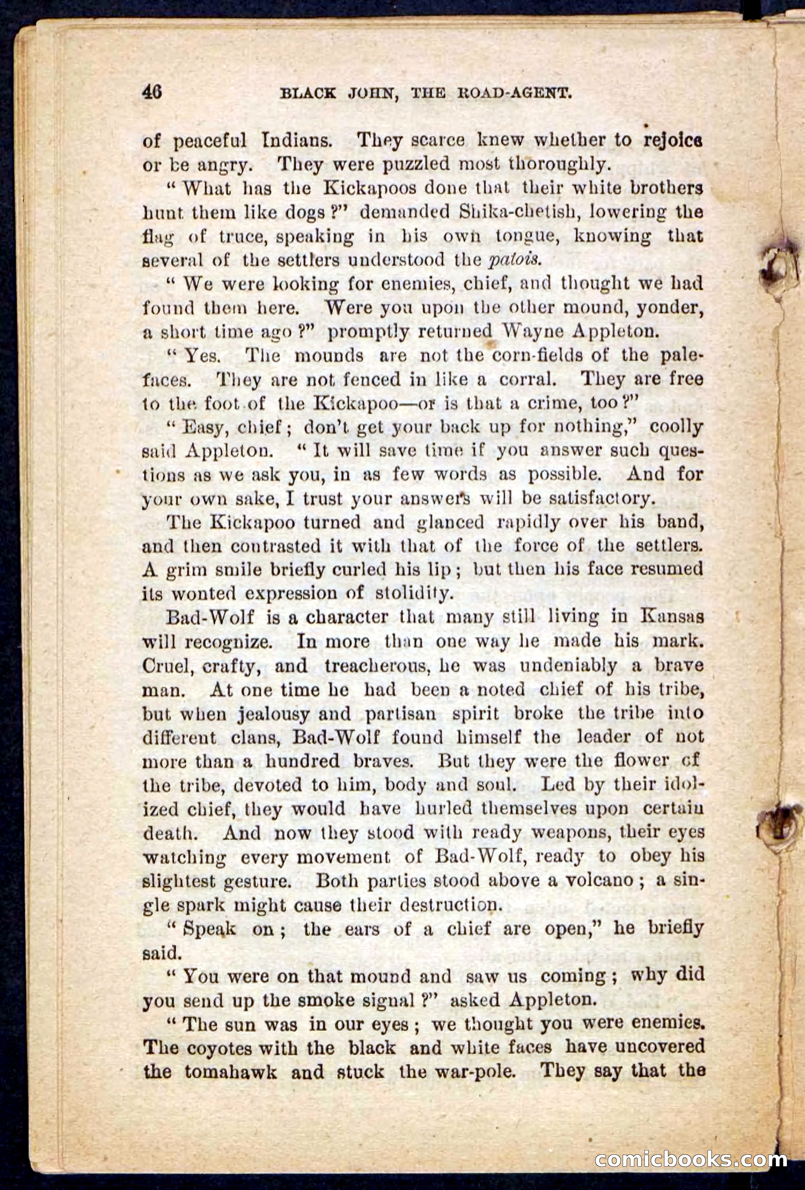 Beadle's Pocket Novels No. 198: Black John — page 42 of 100